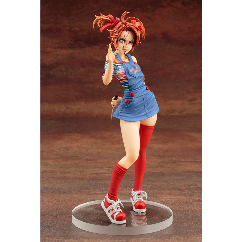【中古即納】[FIG] (再販) BISHOUJOシリーズ HORROR美少女 チャッキー チャイルド・プレイ/チャッキーの花嫁 1/7 完成品 フィギュア(SV377) コトブキヤ(20251130)