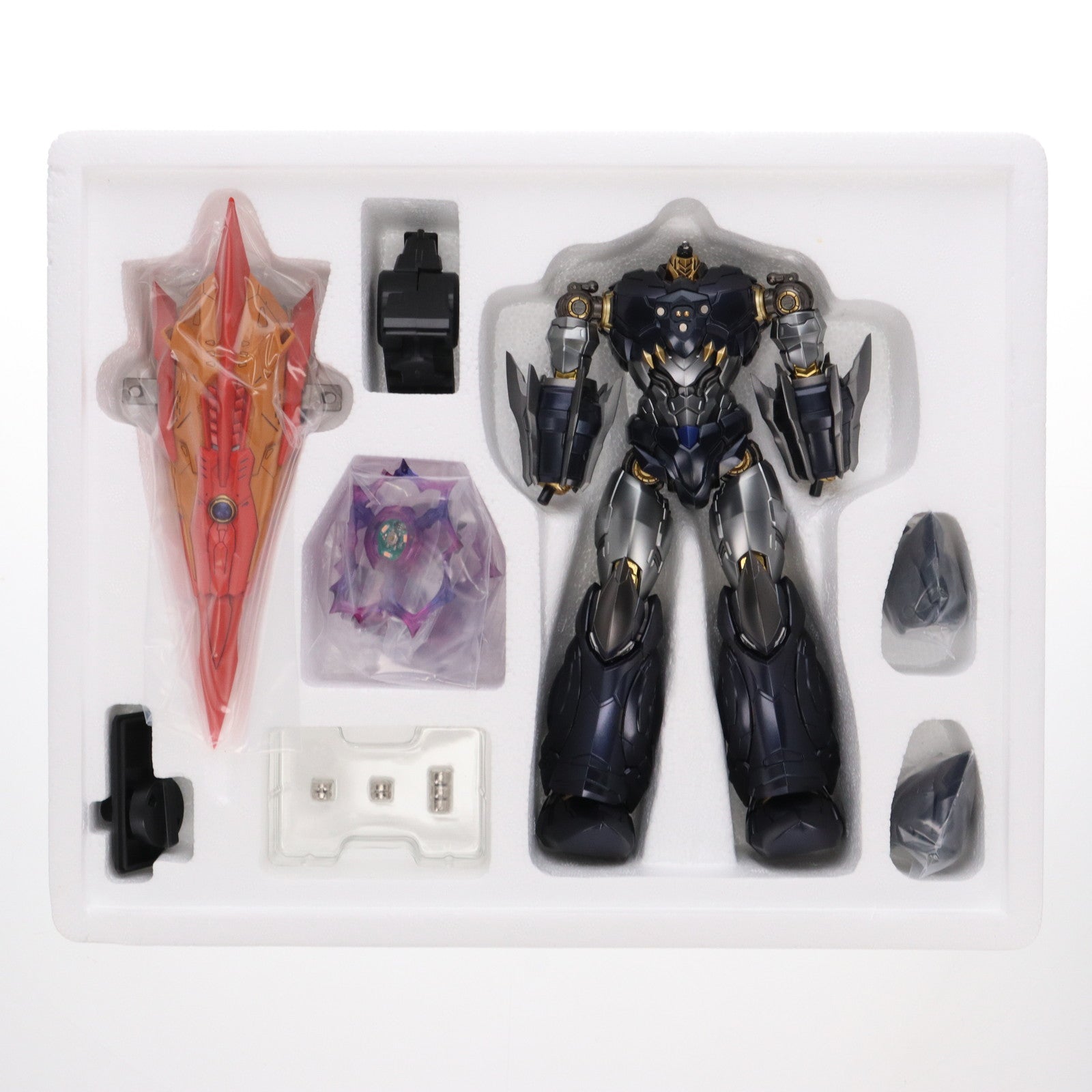 【中古即納】[FIG] アクリルパネル付属 鉄魄(MORTAL MIND)シリーズ グレートマジンカイザー 真マジンガーZERO vs 暗黒大将軍 完成品 合金可動フィギュア C&A Global Ltd.×CCSTOYS(20230629)