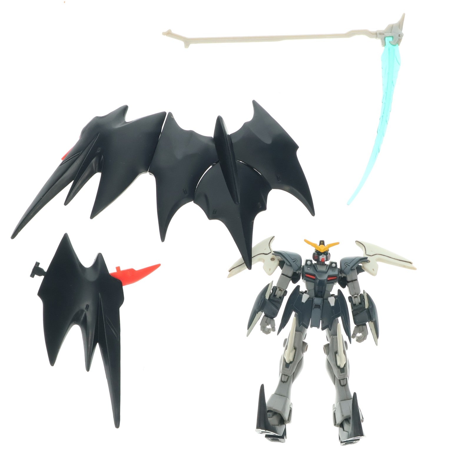 【中古即納】[FIG] MS IN ACTION!!(モビルスーツ・イン・アクション) XXXG-01D2 ガンダムデスサイズヘルカスタム 新機動戦記ガンダムW Endless Waltz 完成品 可動フィギュア バンダイ(20010930)