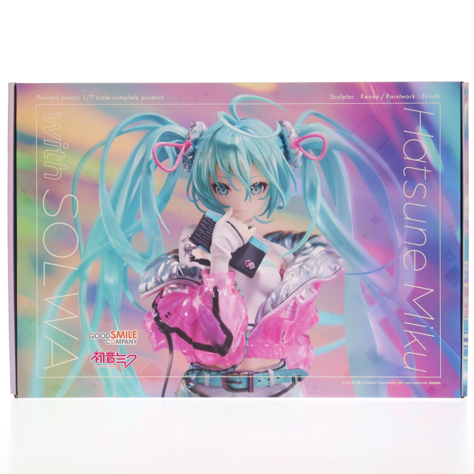 【中古即納】[FIG] 初音ミク with SOLWA キャラクター・ボーカル・シリーズ01 初音ミク 1/7 完成品 フィギュア グッドスマイルカンパニー(20230416)