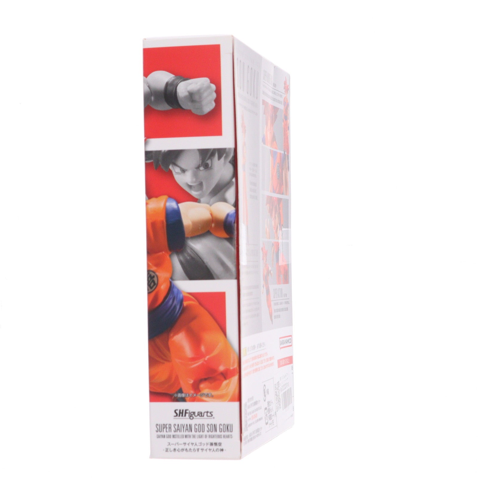 【中古即納】[FIG] (再販) S.H.Figuarts(フィギュアーツ) スーパーサイヤ人ゴッド孫悟空-正しき心がもたらすサイヤ人の神- ドラゴンボール超(スーパー) 完成品 可動フィギュア バンダイスピリッツ(20250412)