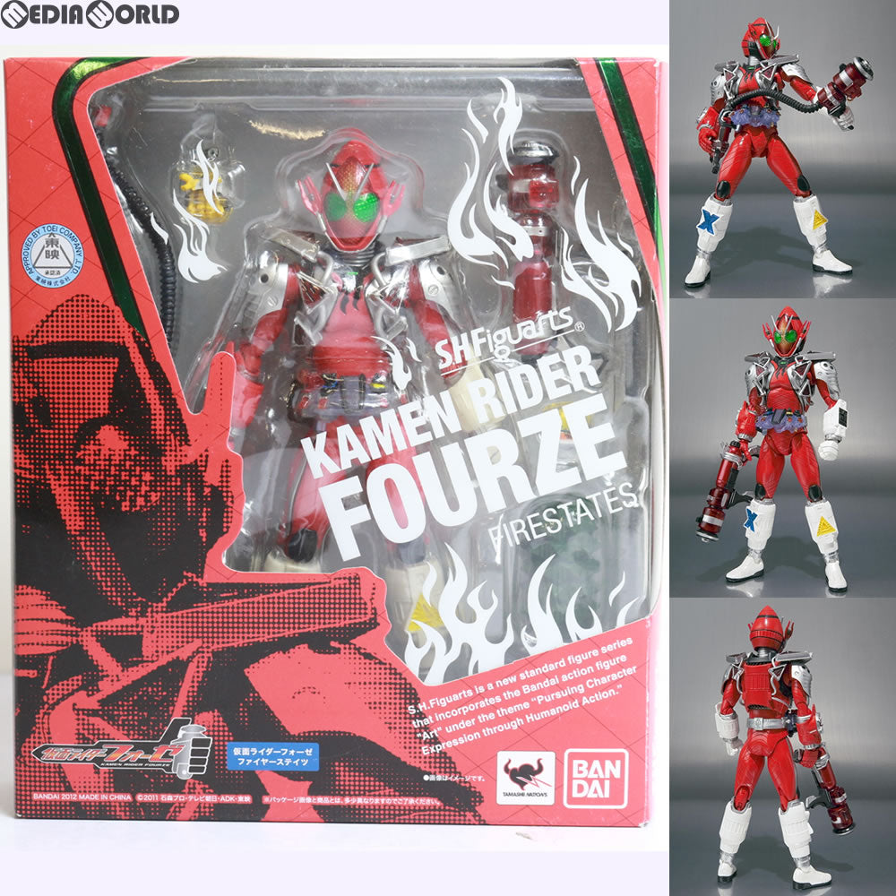 【中古即納】[FIG] S.H.Figuarts(フィギュアーツ) 仮面ライダーフォーゼ ファイヤーステイツ 完成品 可動フィギュア バンダイ(20120428)