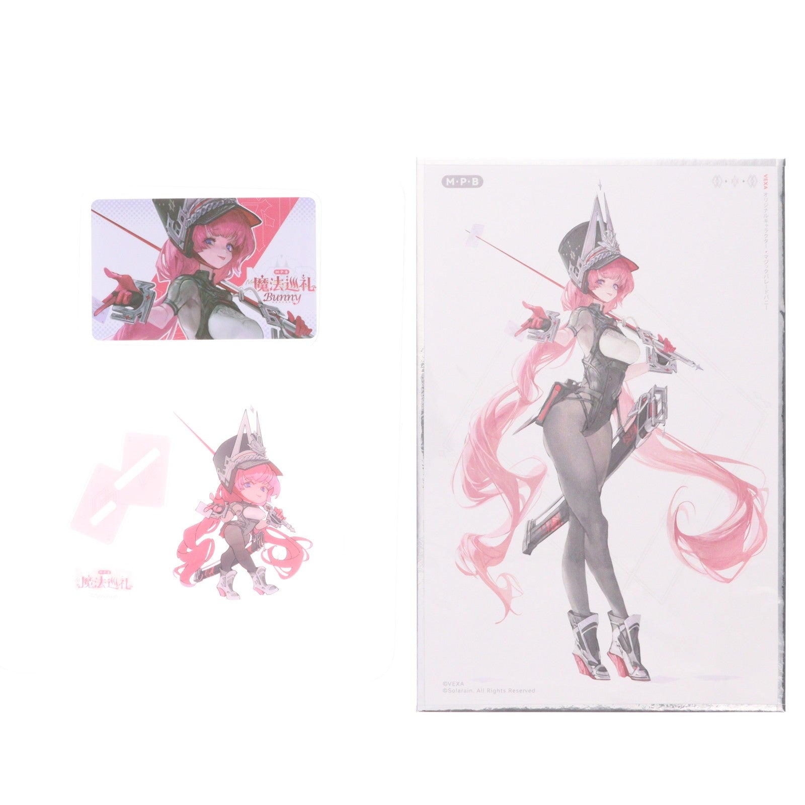 【中古即納】[FIG] 特典3種付属 マジックパレードバニー VEXAオリジナルキャラクター 1/4 完成品 フィギュア 一部店舗&オンラインショップ限定 Solarain(ソラレーン)(20250427)