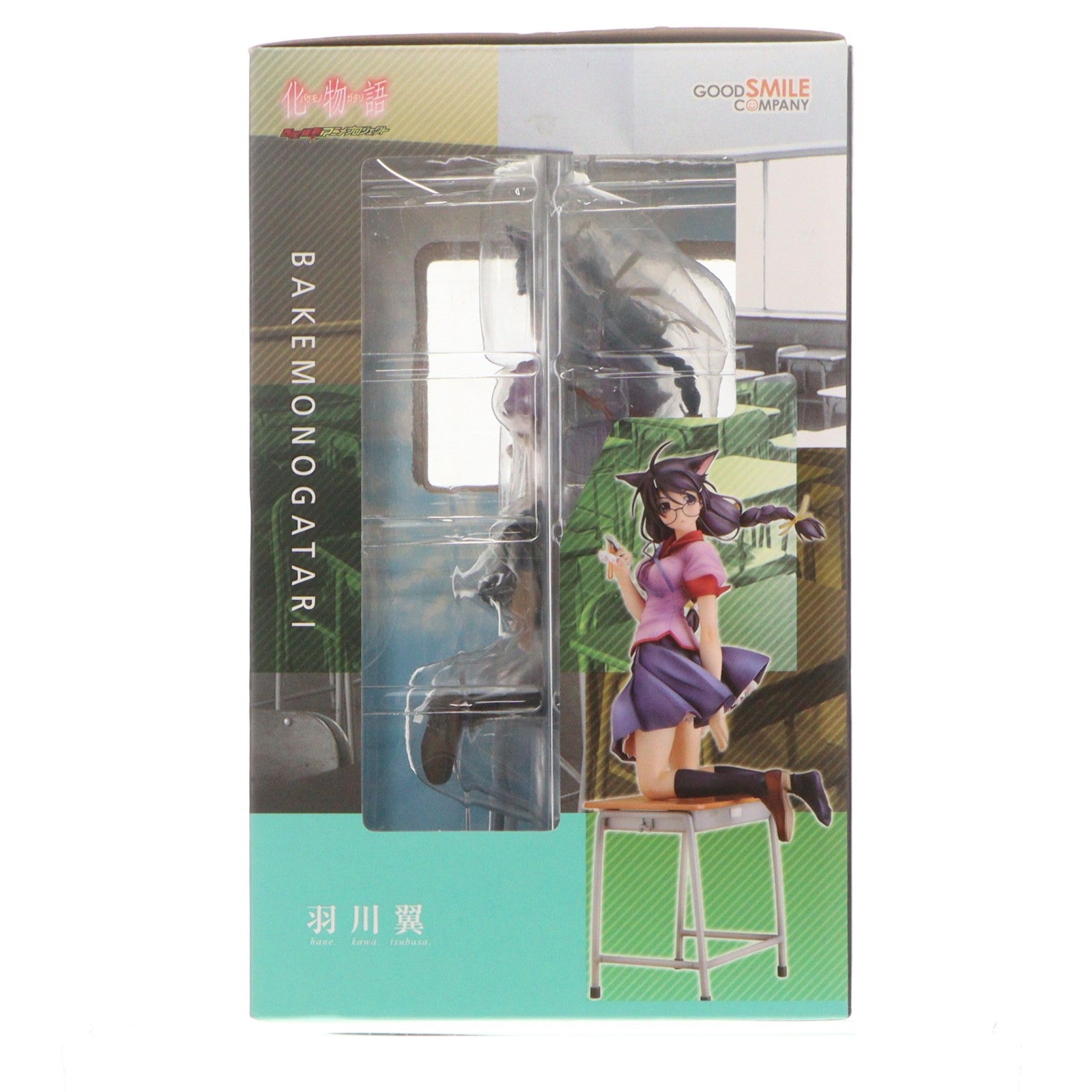 【中古即納】[FIG] 羽川翼(はねかわつばさ) 化物語 1/8 完成品 フィギュア グッドスマイルカンパニー(20110915)