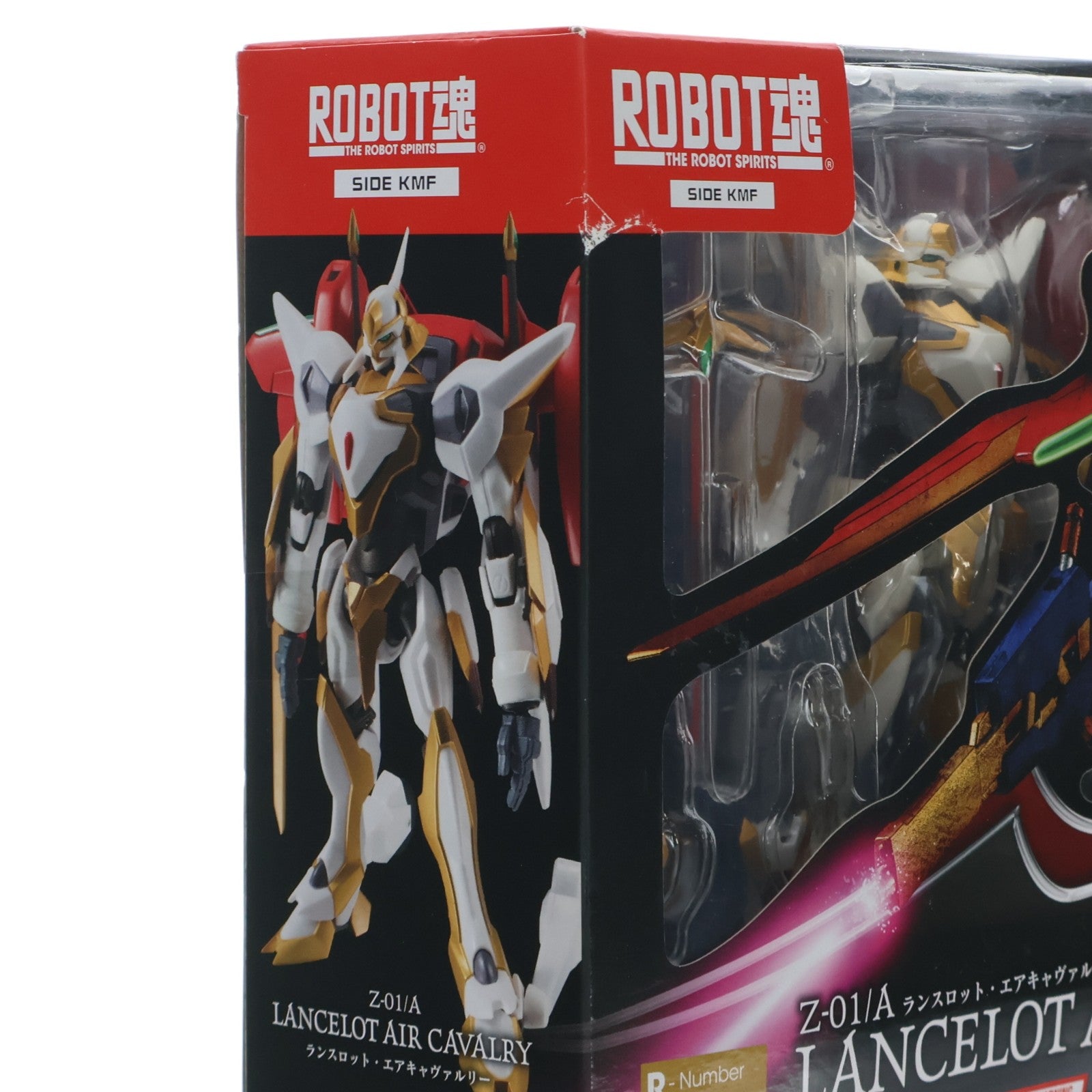 【中古即納】[FIG] ROBOT魂(SIDE KMF) ランスロット・エアキャヴァルリー コードギアス 反逆のルルーシュ 完成品 可動フィギュア バンダイ(20171111)