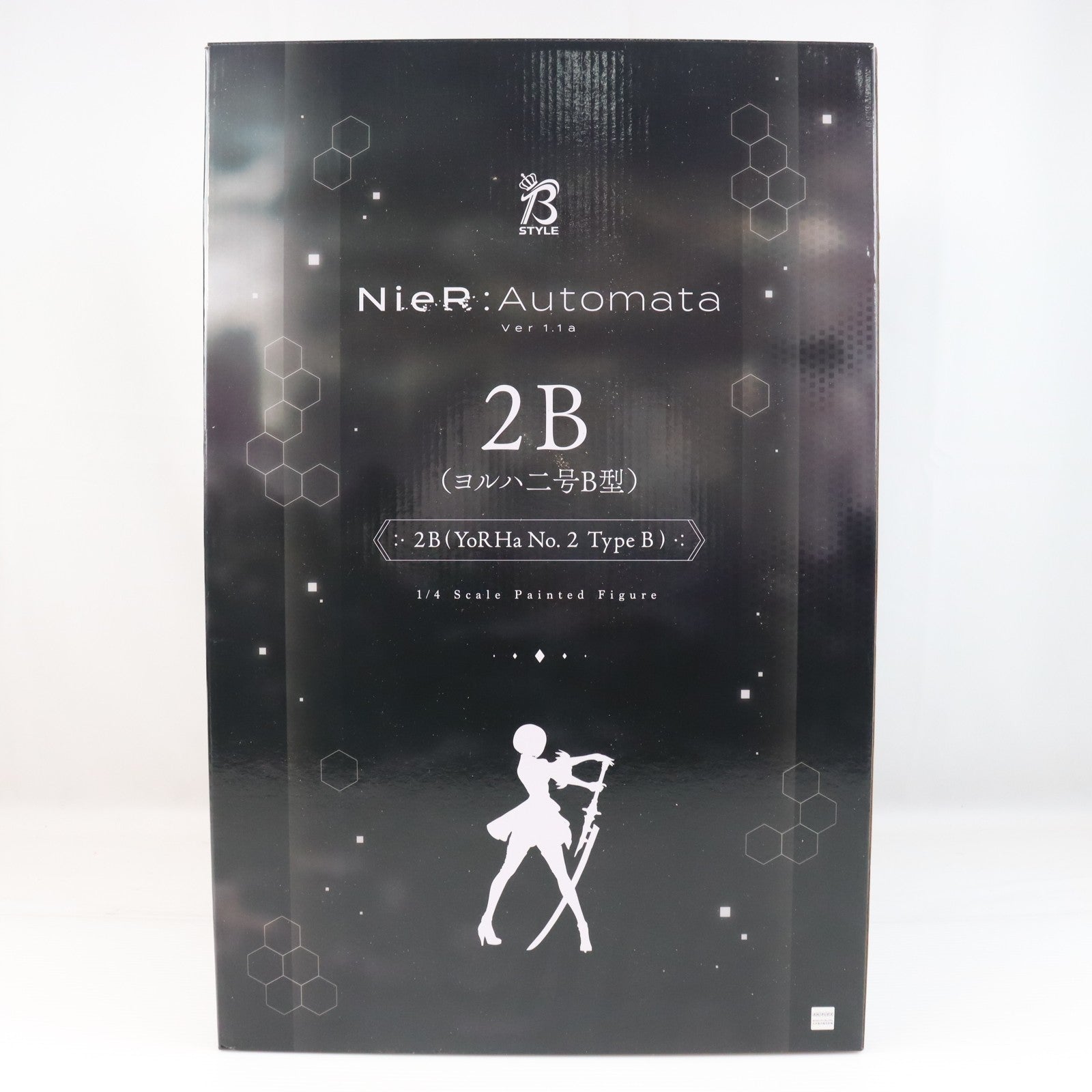 【中古即納】[FIG] B-style 2B(ヨルハ二号B型) NieR:Automata(ニーア オートマタ) Ver1.1a 1/4 完成品 フィギュア FREEing(フリーイング)(20250730)