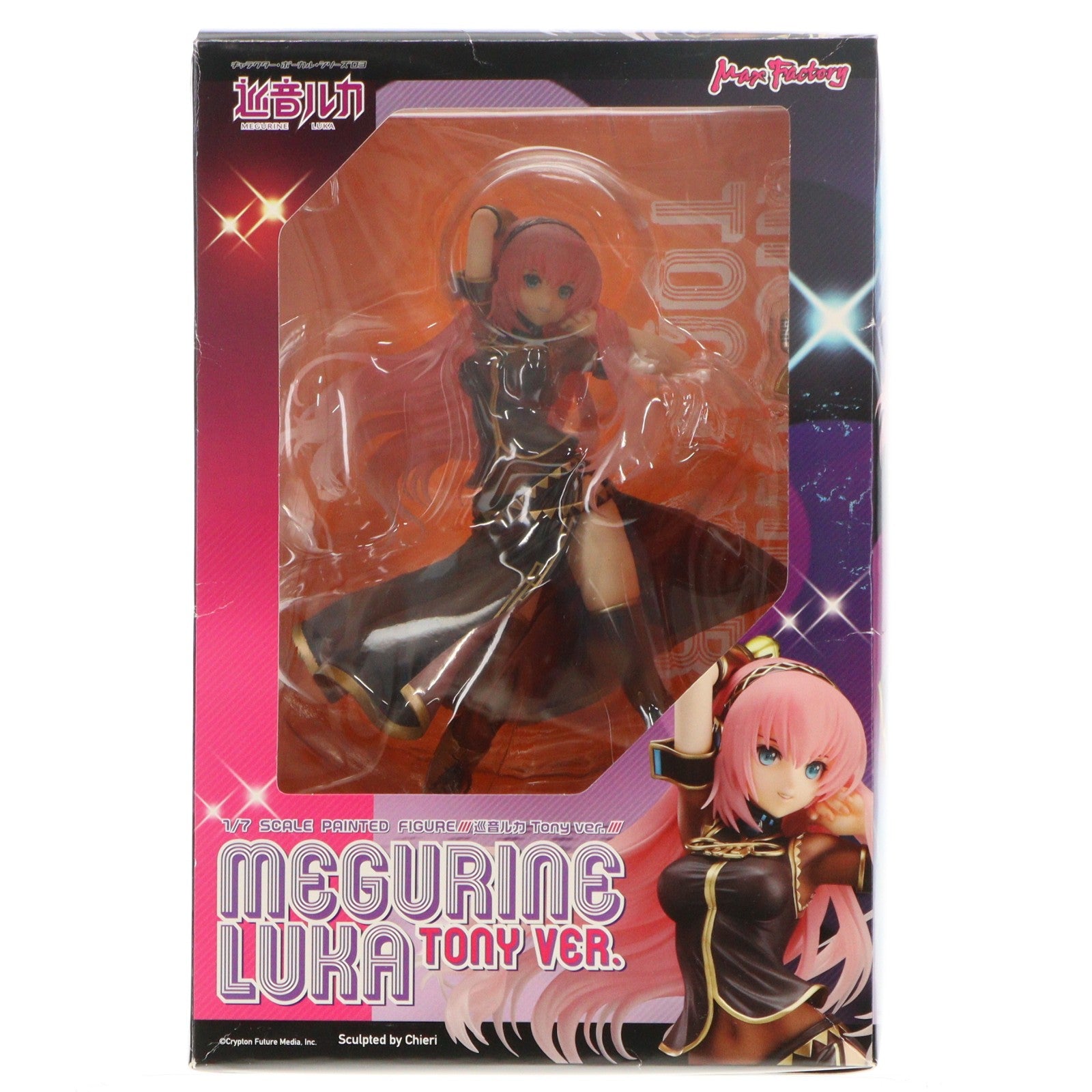 【中古即納】[FIG] 巡音ルカ(めぐりねるか) Tony ver. キャラクター・ボーカル・シリーズ03 巡音ルカ 1/7 完成品 フィギュア マックスファクトリー(20120801)