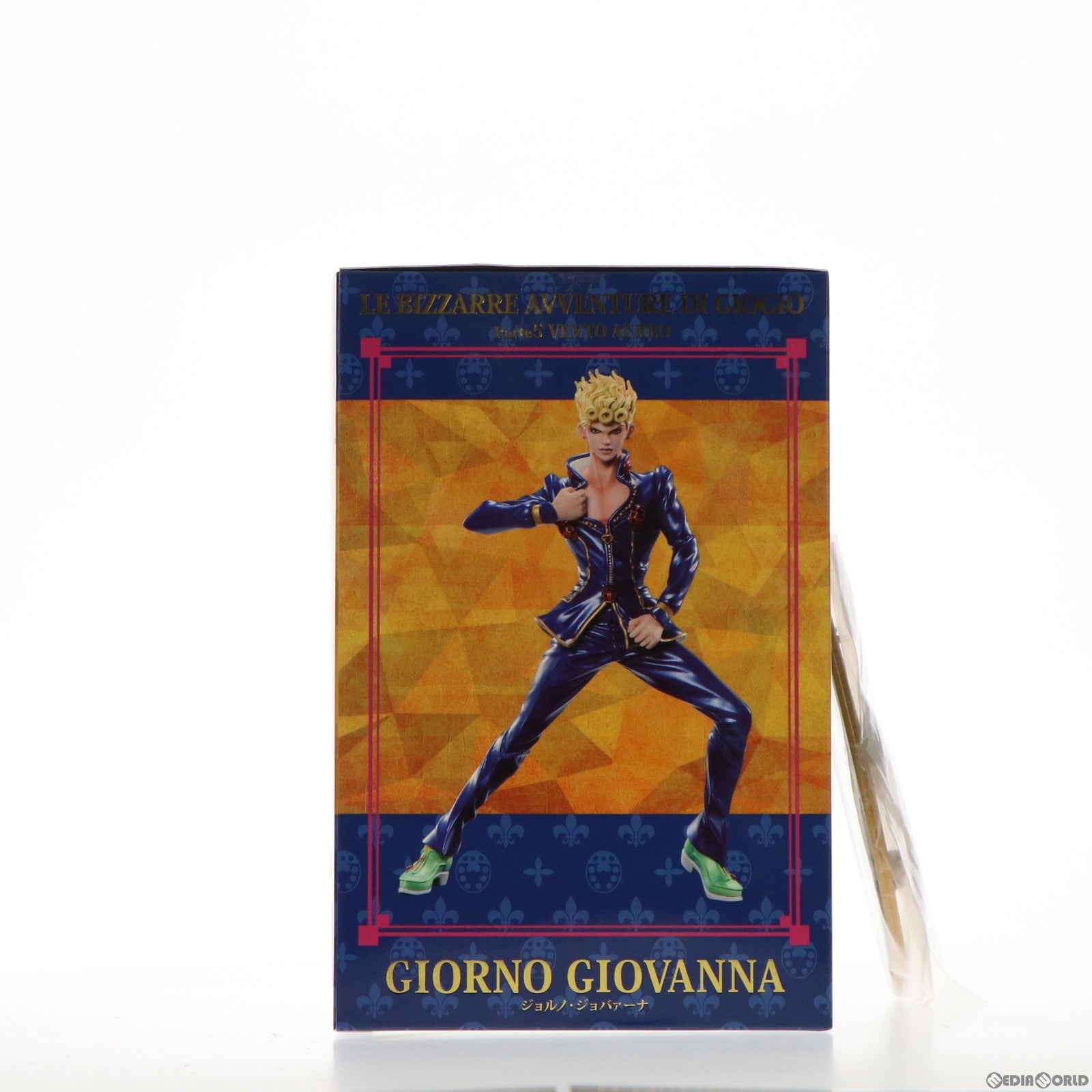 【中古即納】[FIG] スタチューレジェンド ジョルノ・ジョバァーナ 特典台座付き限定版 ジョジョの奇妙な冒険 第五部 黄金の風 完成品 フィギュア ワンフェス2019冬&MEDICOS ONLINE SHOP限定 ディ・モールト ベネ(20190210)