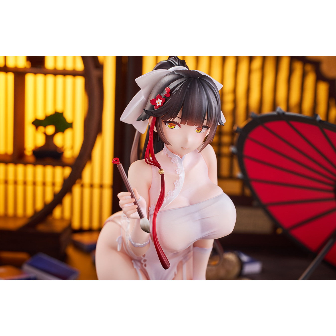 【中古即納】[FIG] 高雄(たかお) ～春の習い ver.～ アズールレーン 1/4 完成品 フィギュア(AX-0299) アルファマックス(20250831)