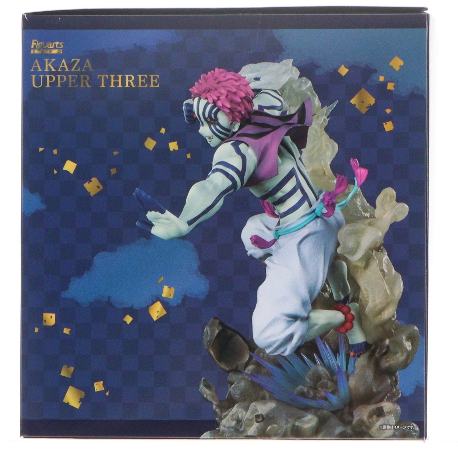 【中古即納】[FIG] フィギュアーツZERO 猗窩座(あかざ) 上弦の参 鬼滅の刃 完成品 フィギュア バンダイスピリッツ(20220326)