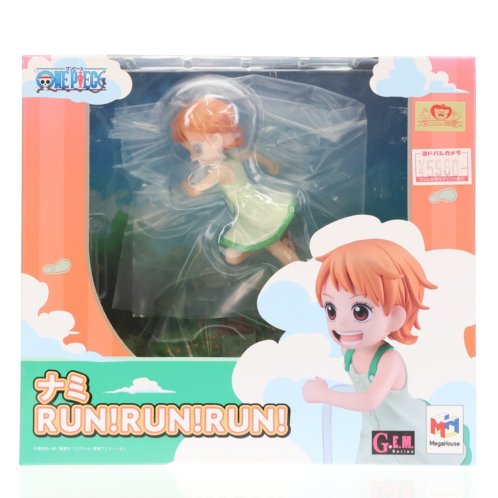 【中古即納】[FIG] G.E.M.シリーズ ナミ RUN!RUN!RUN! ONE PIECE(ワンピース) 完成品 フィギュア メガハウス(20240830)