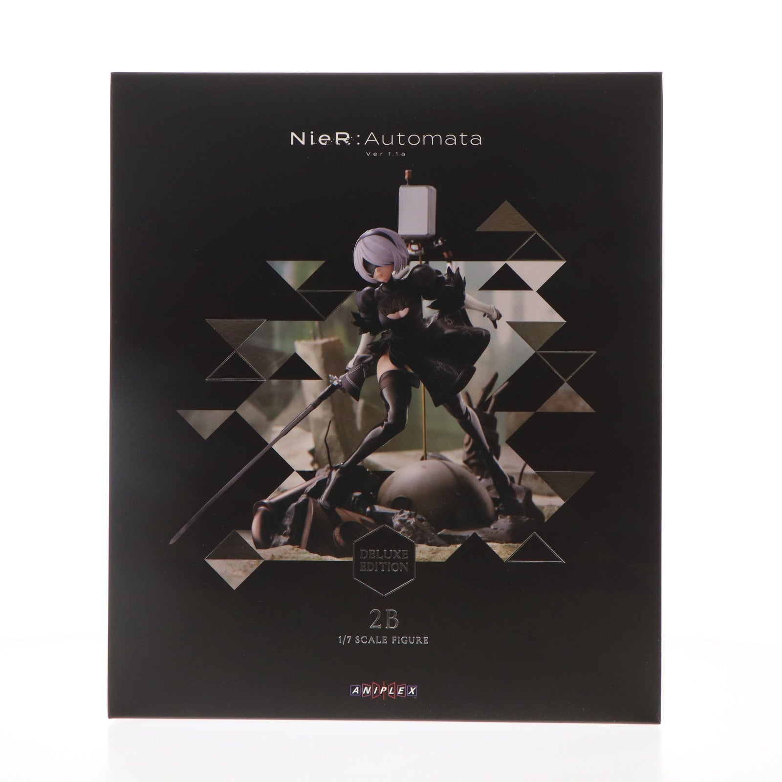 【中古即納】[FIG] 2B 豪華版 NieR:Automata(ニーア オートマタ) Ver1.1a 1/7 完成品 フィギュア アニプレックス(20240930)