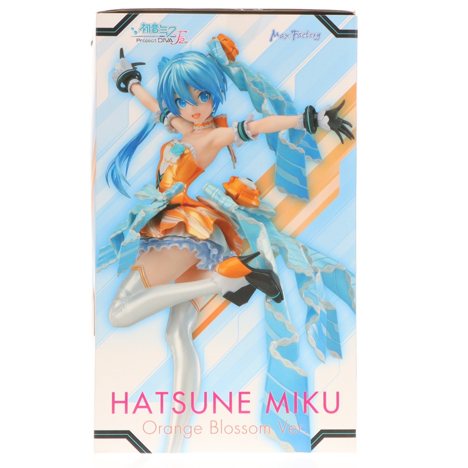 【中古即納】[FIG] 初音ミク オレンジブロッサムVer. 初音ミク-Project DIVA- F 2nd 1/7 完成品 フィギュア マックスファクトリー(20170122)