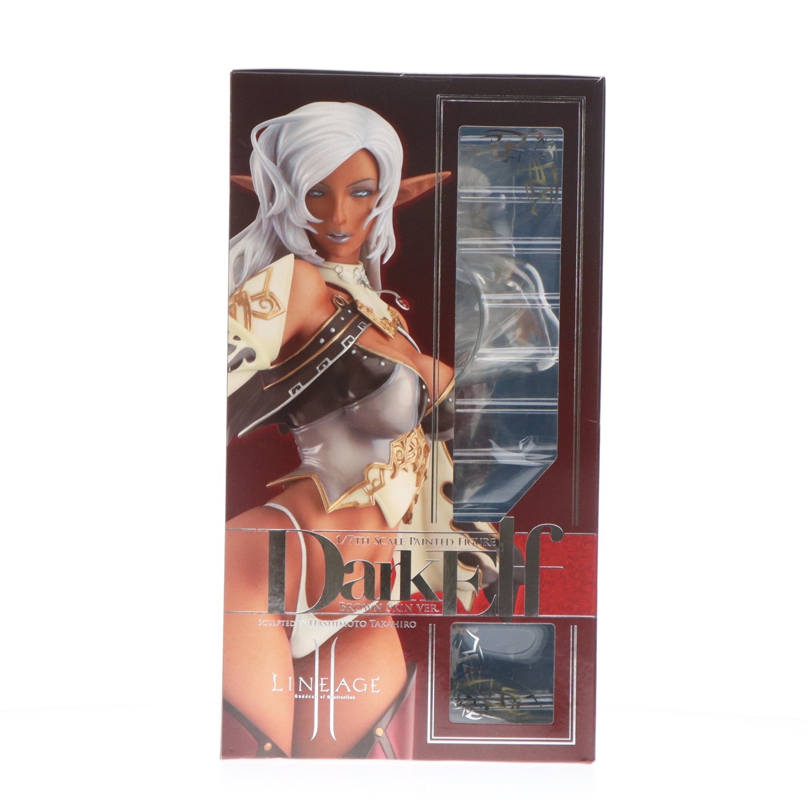 【中古即納】[FIG] ダークエルフ 褐色ver. Lineage II(リネージュ2) 1/7 完成品 フィギュア マックスファクトリー(20131117)
