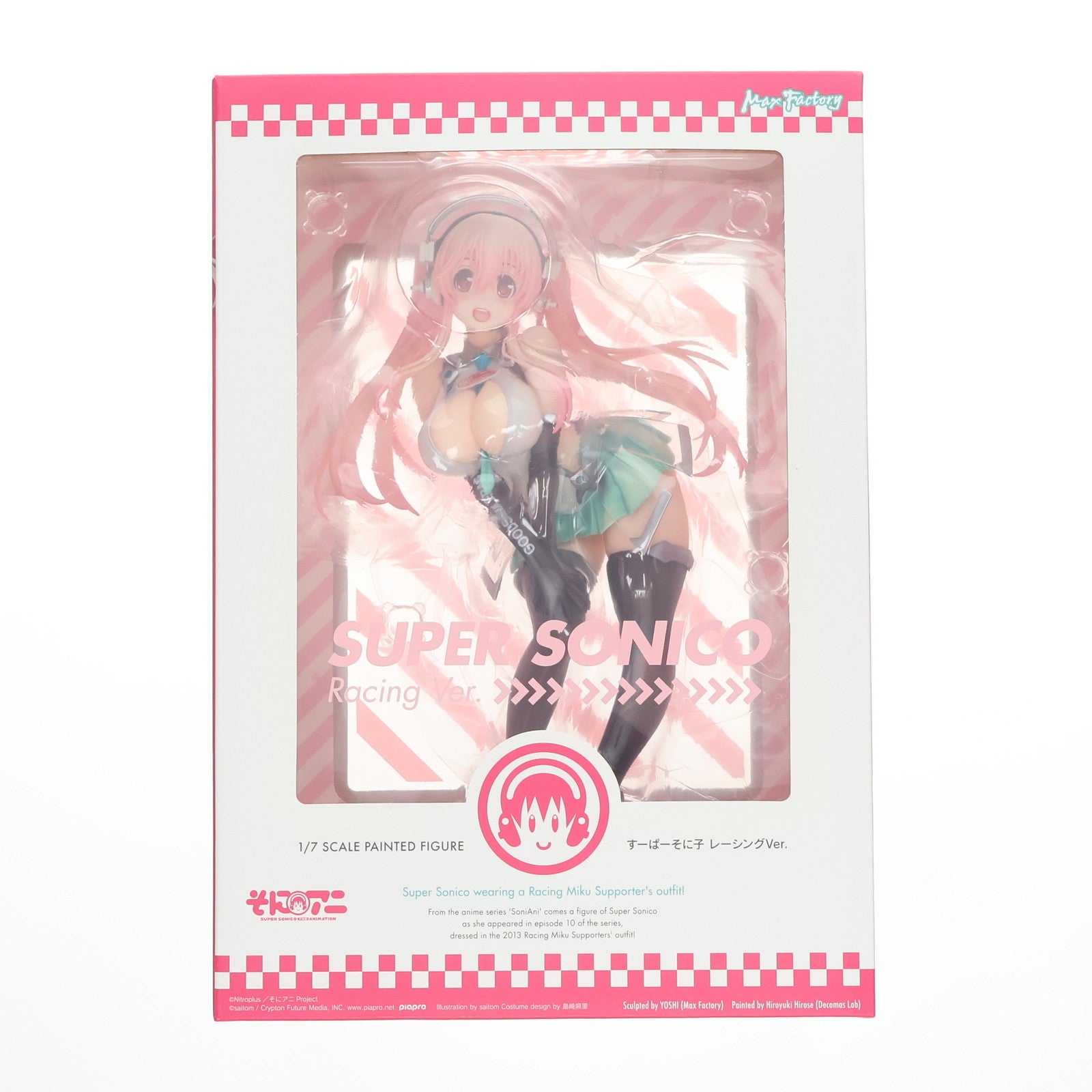 【中古即納】[FIG] すーぱーそに子 レーシングVer. そにアニ 1/7 完成品 フィギュア マックスファクトリー(20170428)