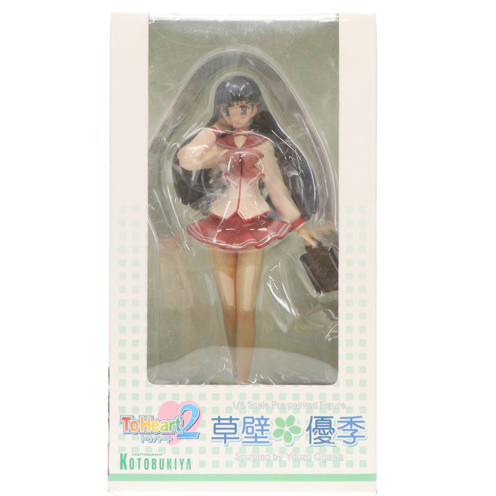 【中古即納】[FIG] 草壁優季(くさかべゆうき) ToHeart2(トゥハート2) 1/8 完成品 フィギュア(PP72) コトブキヤ(20060520)