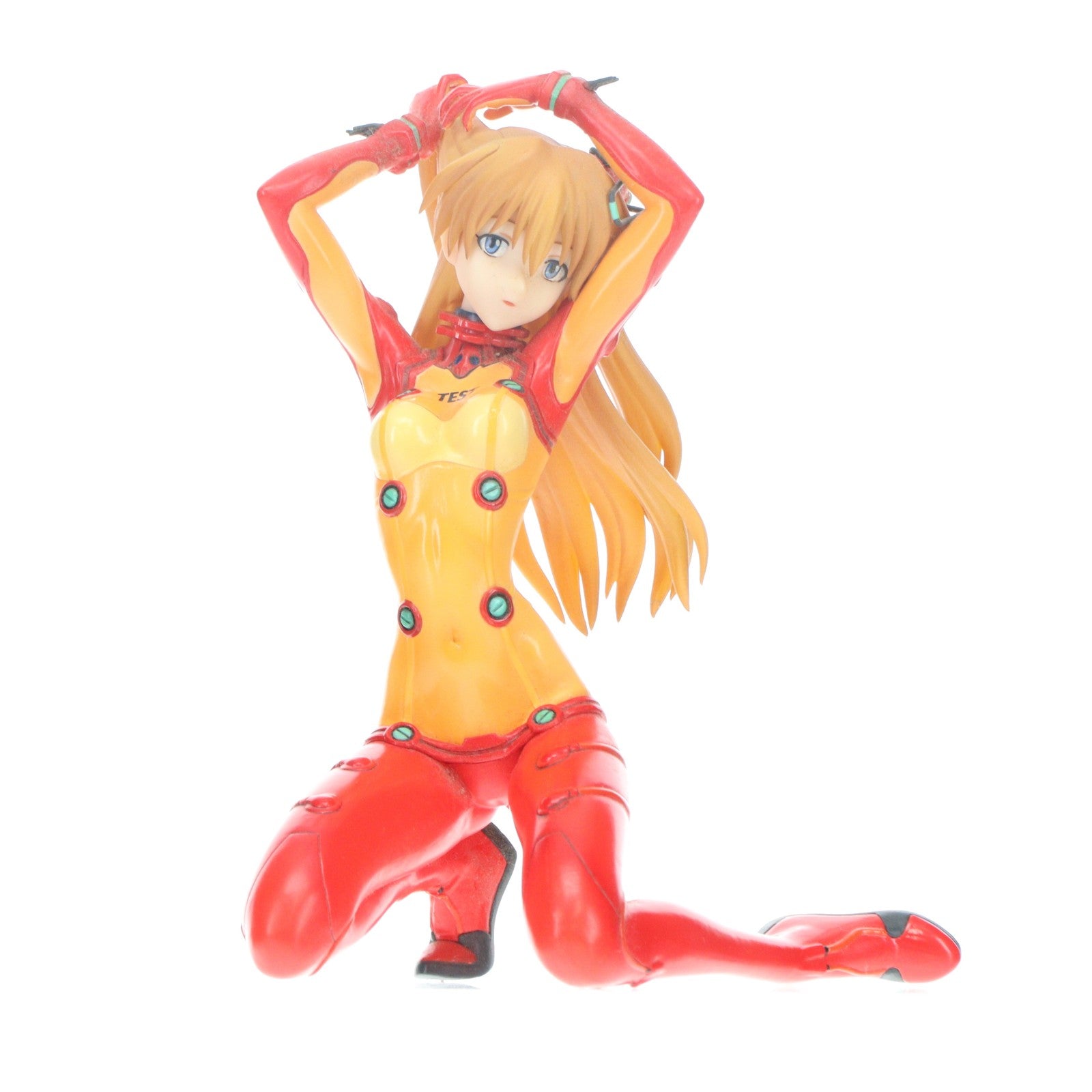 【中古即納】[FIG] 式波・アスカ・ラングレー ～テスト用プラグスーツver.～ ヱヴァンゲリヲン新劇場版:破 1/6 完成品 フィギュア(PP370) コトブキヤ(20100928)