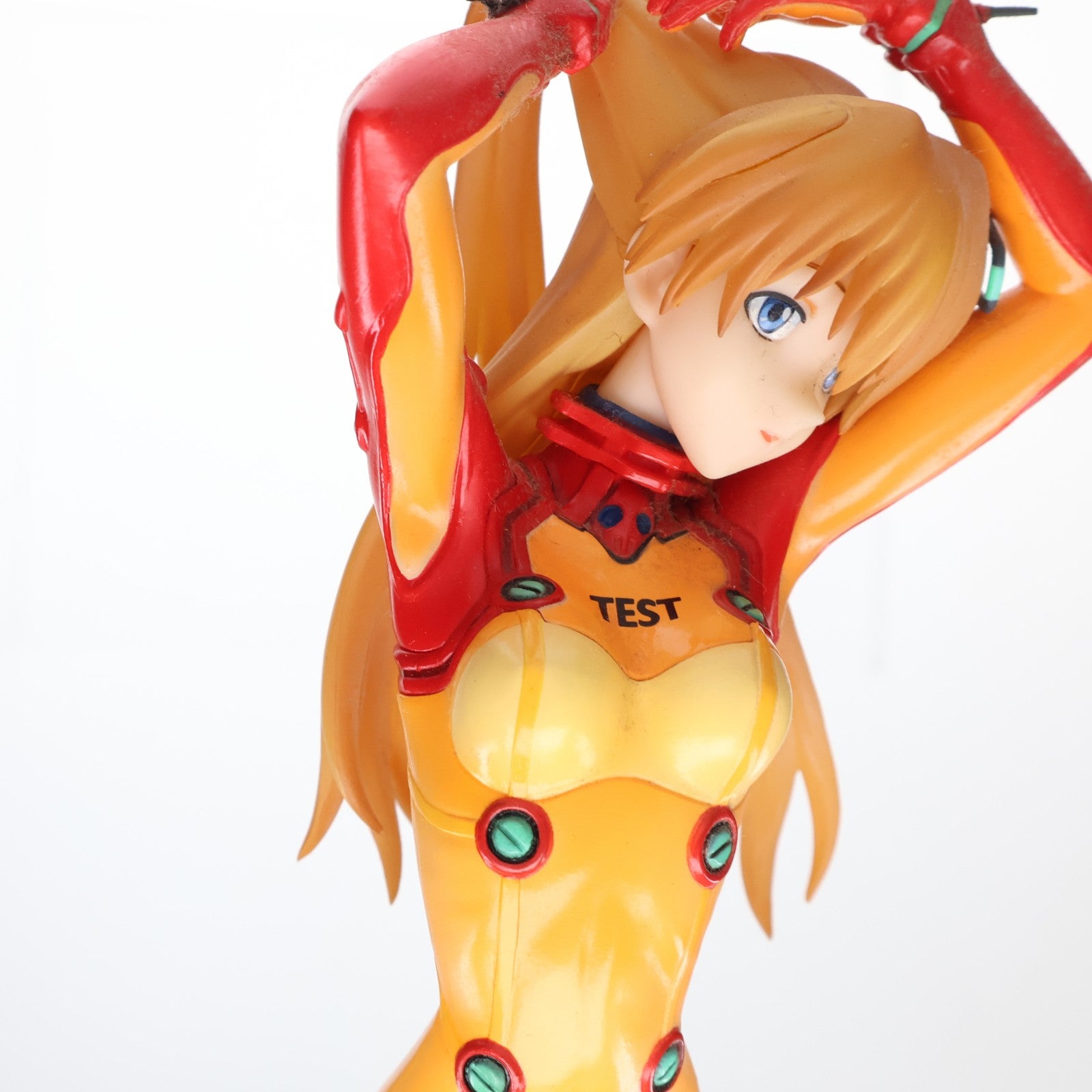 【中古即納】[FIG] 式波・アスカ・ラングレー ～テスト用プラグスーツver.～ ヱヴァンゲリヲン新劇場版:破 1/6 完成品 フィギュア(PP370) コトブキヤ(20100928)