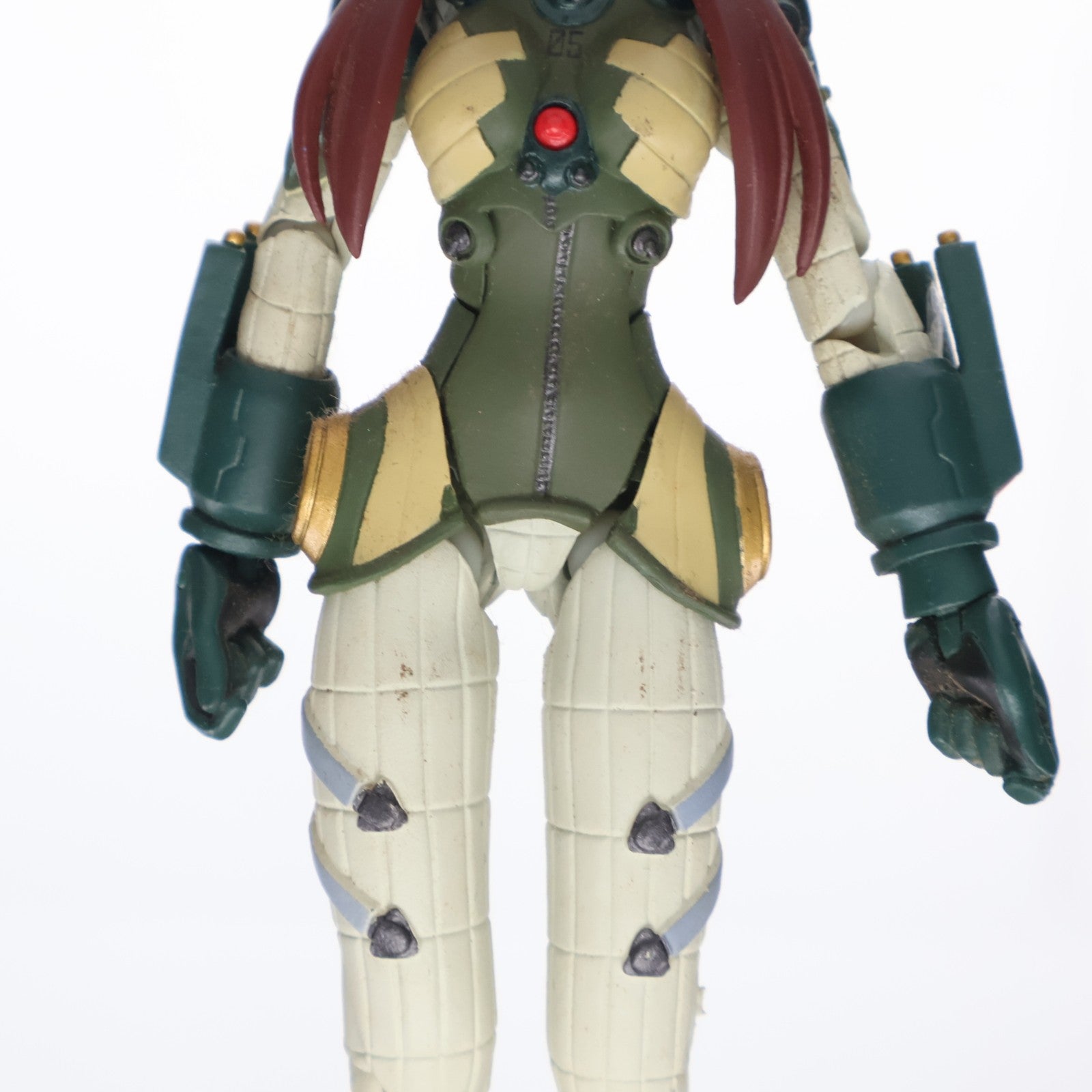 【中古即納】[FIG] フロイラインリボルテック No.020 真希波・マリ・イラストリアス 旧型プラグスーツ版 ヱヴァンゲリヲン新劇場版:破 1/10 完成品 可動フィギュア 海洋堂(20100930)