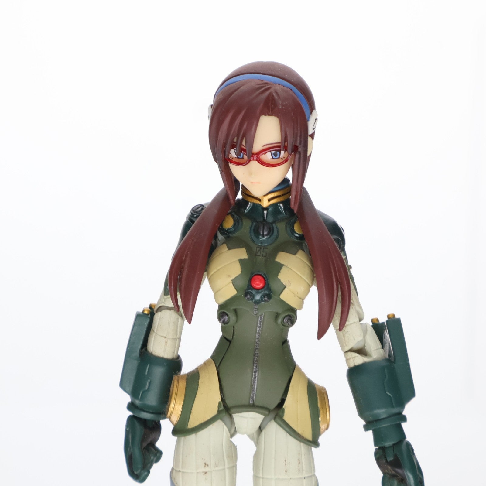 【中古即納】[FIG] フロイラインリボルテック No.020 真希波・マリ・イラストリアス 旧型プラグスーツ版 ヱヴァンゲリヲン新劇場版:破 1/10 完成品 可動フィギュア 海洋堂(20100930)