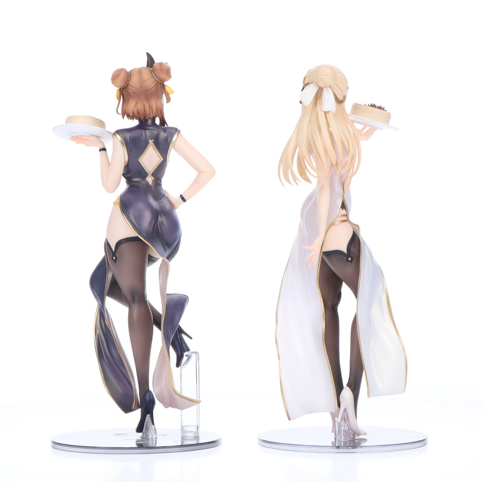 【中古即納】[FIG] ライザ&クラウディア チャイナドレスVer. ライザのアトリエ2 ～失われた伝承と秘密の妖精～ 1/6 完成品 フィギュア 一部店舗&オンラインショップ限定 Phat!(ファット・カンパニー)(20250331)