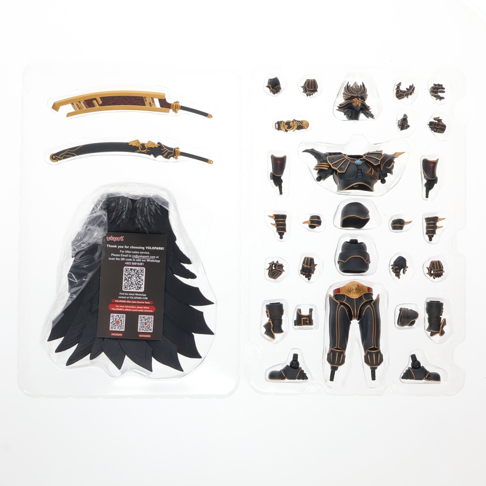 【中古即納】[PTM] AMK PRO シリーズ 乙羽鴉 リジェネラートVer. 鴉-KARAS- プラモデル(海外流通版) Yolopark(ヨロパーク)(20251231)