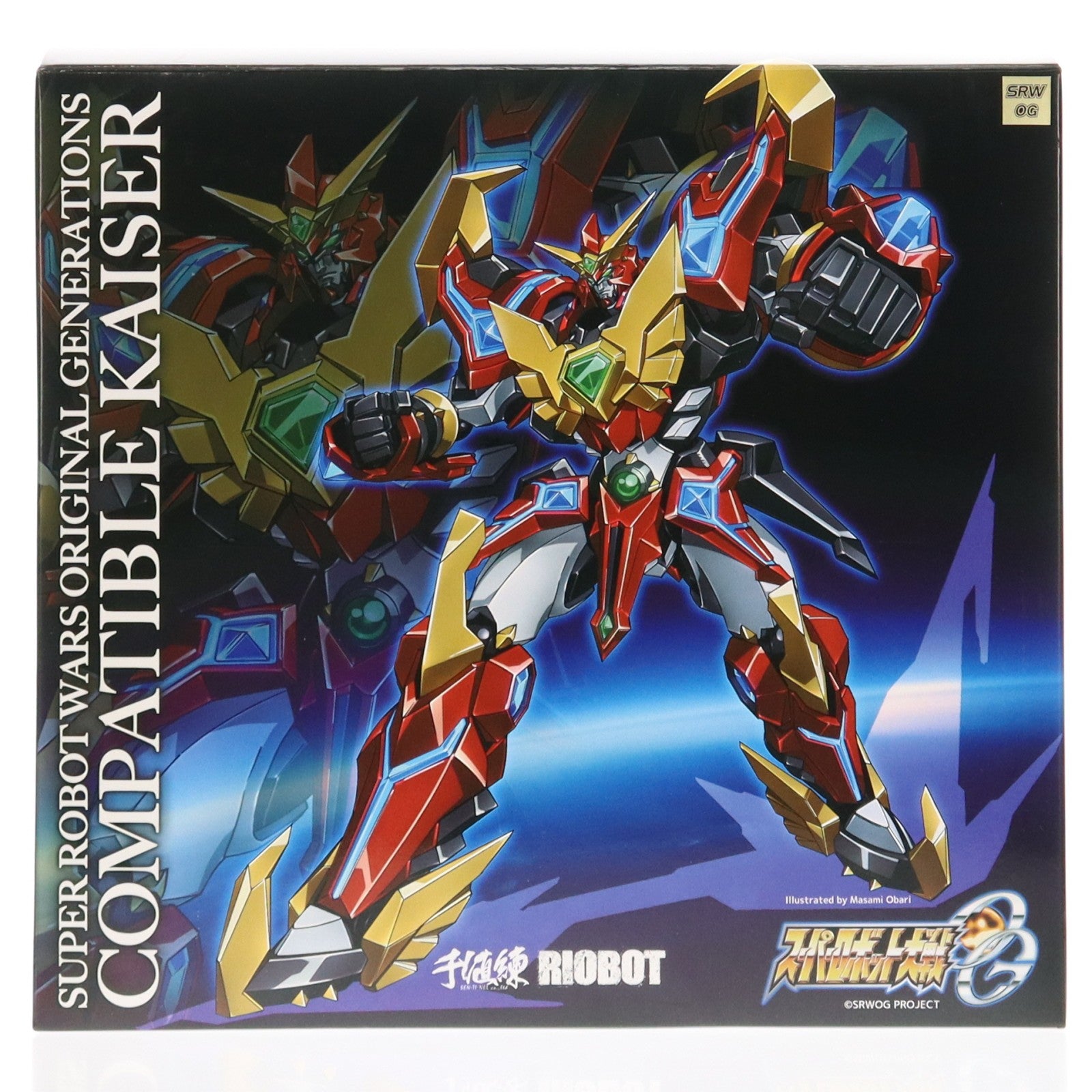 【中古即納】[FIG] RIOBOT コンパチブルカイザー スーパーロボット大戦OG 完成品 可動フィギュア 千値練(せんちねる)(20240218)