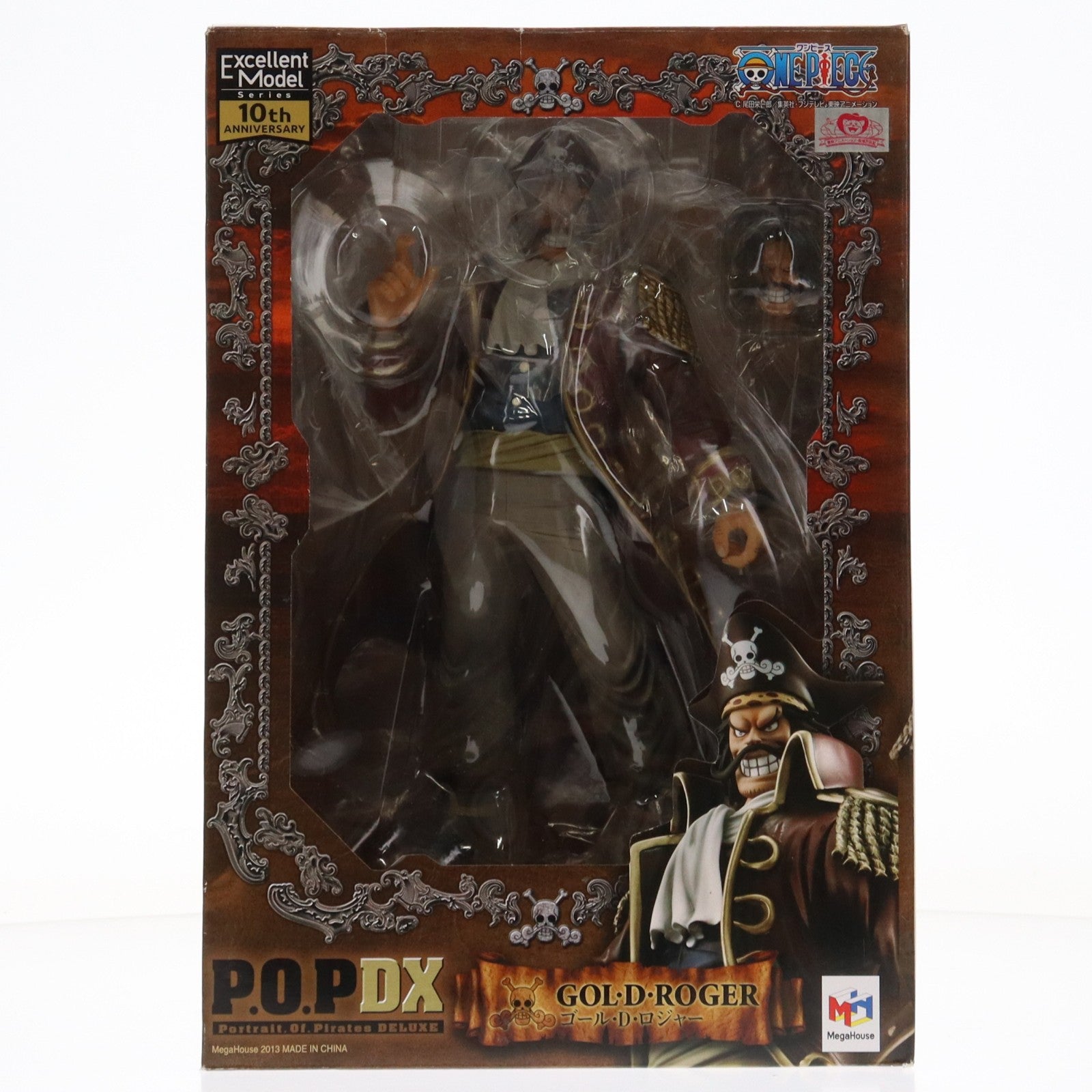 【中古即納】[FIG] Portrait.Of.Pirates P.O.P NEO-DX ゴール・D・ロジャー ONE PIECE(ワンピース) 1/8 完成品 フィギュア メガハウス(20130929)