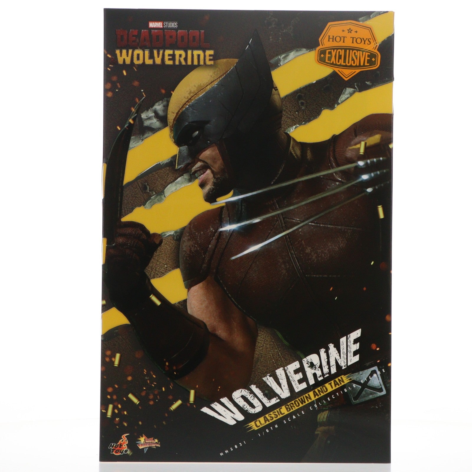 【中古即納】[FIG] トイサピエンス限定 ムービー・マスターピース ウルヴァリン(ブラウンスーツ) デッドプール&ウルヴァリン 1/6 完成品 可動フィギュア(MMS831) ホットトイズ(20251114)