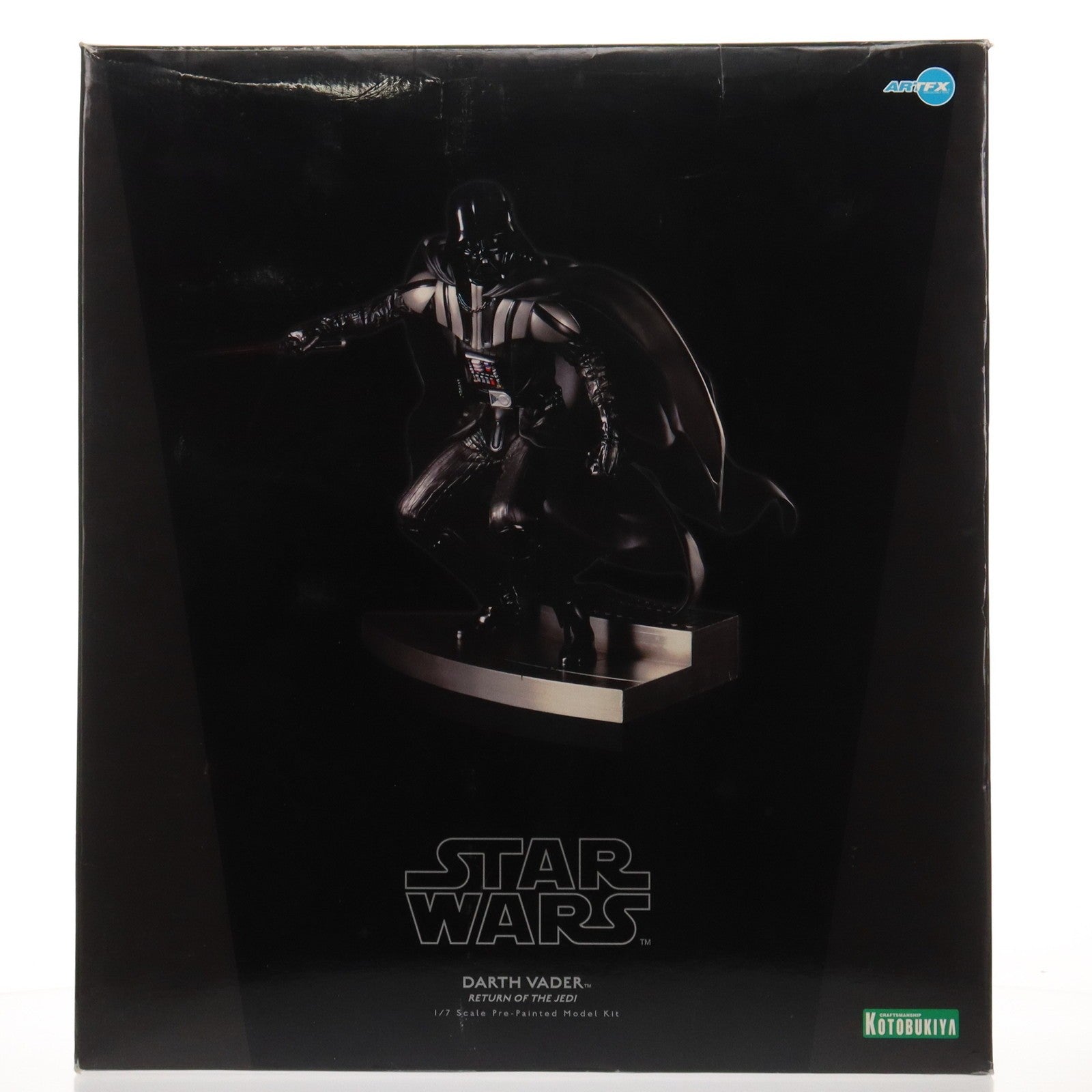 【中古即納】[FIG] ARTFX ダース・ベイダー ジェダイの帰還版 STAR WARS(スター・ウォーズ) エピソード6/ジェダイの帰還 1/7 簡易組立キット フィギュア(SW61) コトブキヤ(20110906)