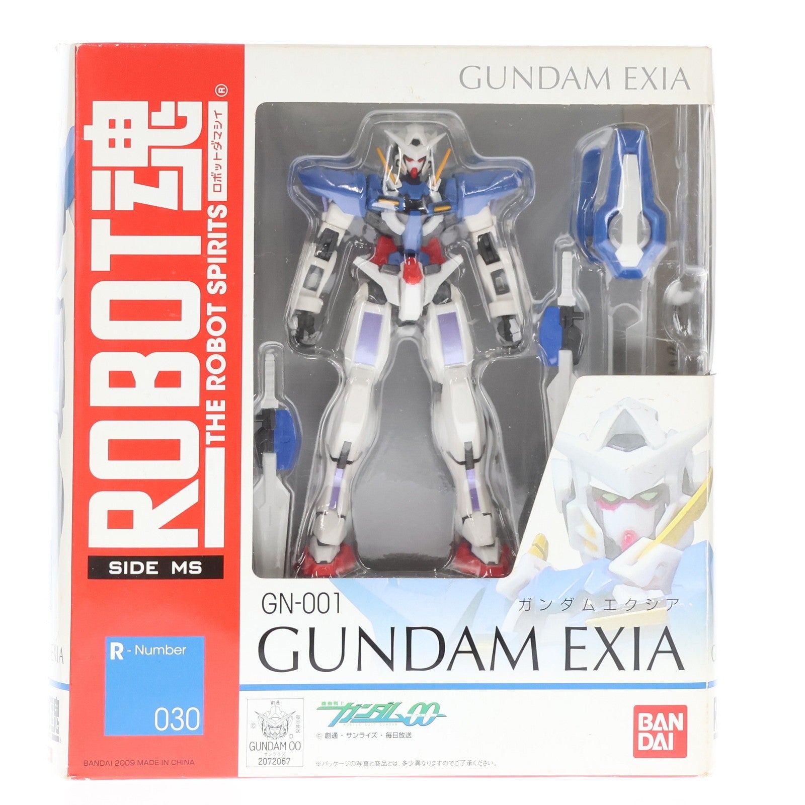 【中古即納】[FIG] ROBOT魂(SIDE MS) ガンダムエクシア 機動戦士ガンダム00(ダブルオー) 完成品 可動フィギュア バンダイ(20101102)