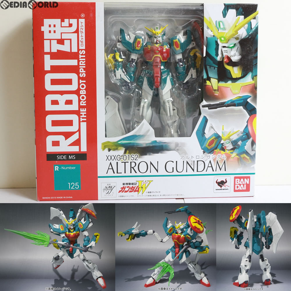 【中古即納】[FIG] ROBOT魂(SIDE MS) アルトロンガンダム 新機動戦記ガンダムW(ウイング) 完成品 可動フィギュア バンダイ(20121020)