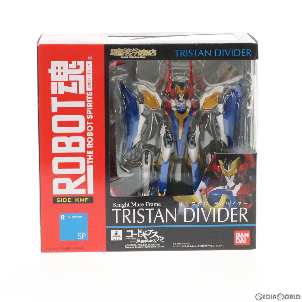 【中古即納】[FIG] 魂ウェブ商店限定 ROBOT魂(SIDE KMF) トリスタン・ディバイダー コードギアス 反逆のルルーシュR2 完成品 可動フィギュア バンダイ(20100319)
