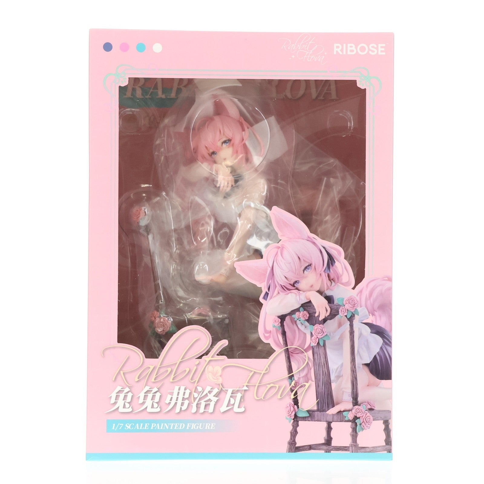 【中古即納】[FIG] 缶バッジ無し Rabbit Flova 1/7 完成品 フィギュア RIBOSE(核糖文化)(20250630)