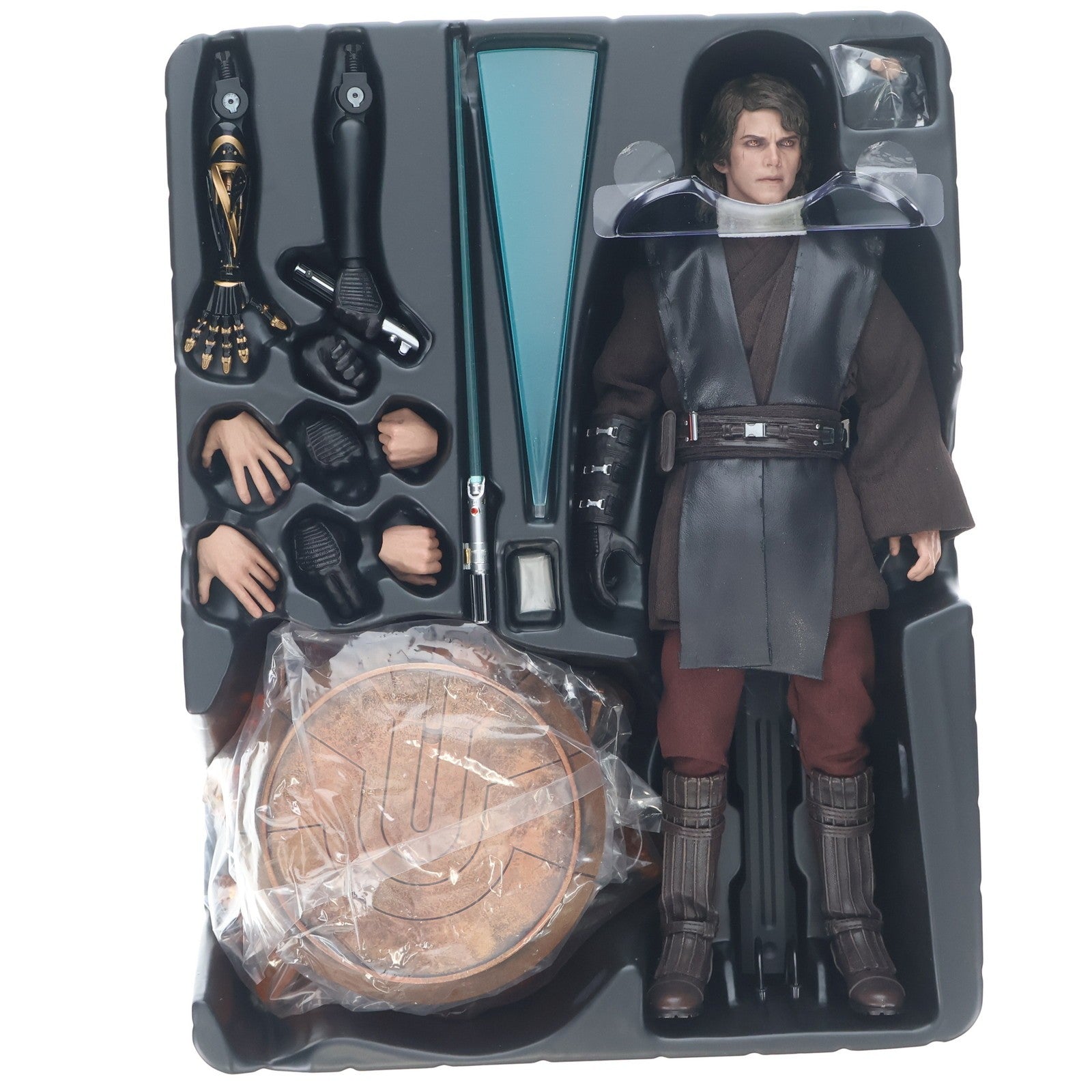 【中古即納】[FIG] トイサピエンス限定 ムービー・マスターピース アナキン・スカイウォーカー(ダークサイド版) STAR WARS エピソード3 1/6 完成品 可動フィギュア(MM#486) ホットトイズ(20181031)