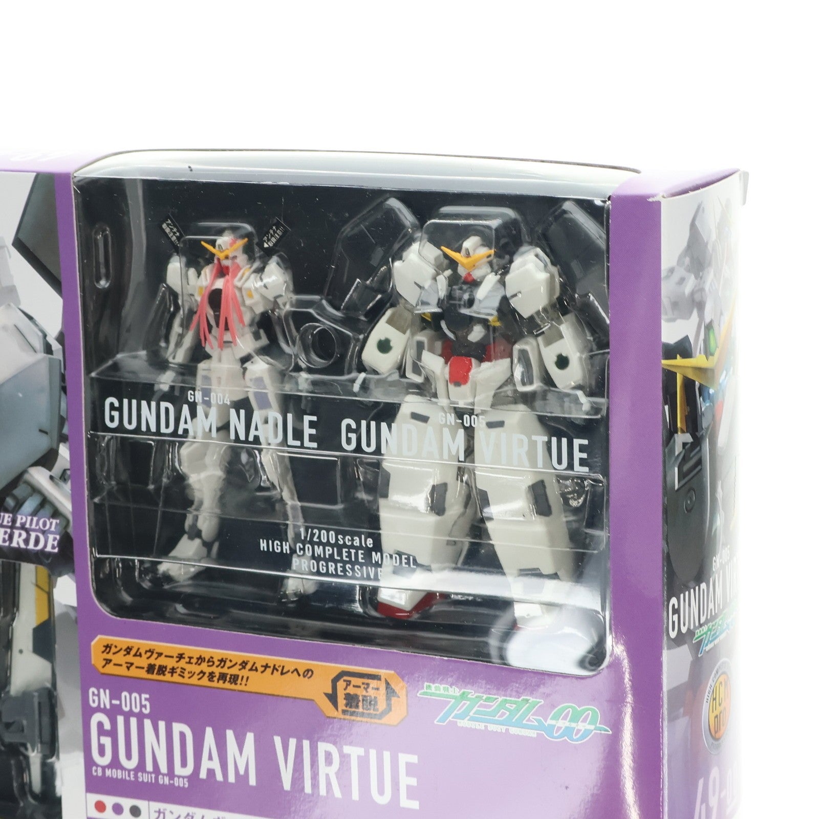 【中古即納】[FIG] HCM-Pro 49-00 ガンダムヴァーチェ 機動戦士ガンダム00(ダブルオー) 1/200 完成品 可動フィギュア バンダイ(20071231)