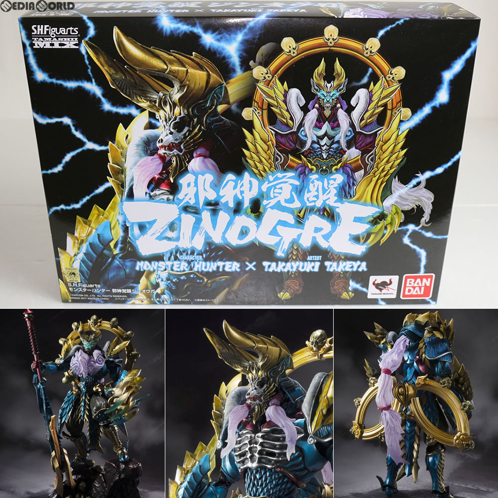 【中古即納】[FIG] S.H.Figuarts(フィギュアーツ) 邪神覚醒ジンオウガ モンスターハンター 完成品 可動フィギュア バンダイ(20170331)