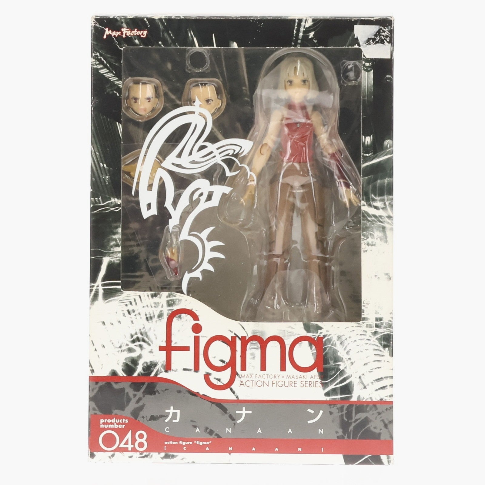 【中古即納】[FIG] figma(フィグマ) 048 カナン CANAAN 完成品 可動フィギュア マックスファクトリー(20091224)