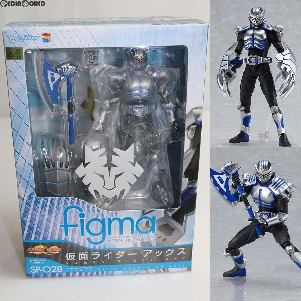 【中古即納】[FIG] figma(フィグマ) SP-028 仮面ライダーアックス 仮面ライダードラゴンナイト 完成品 可動フィギュア マックスファクトリー(20110513)