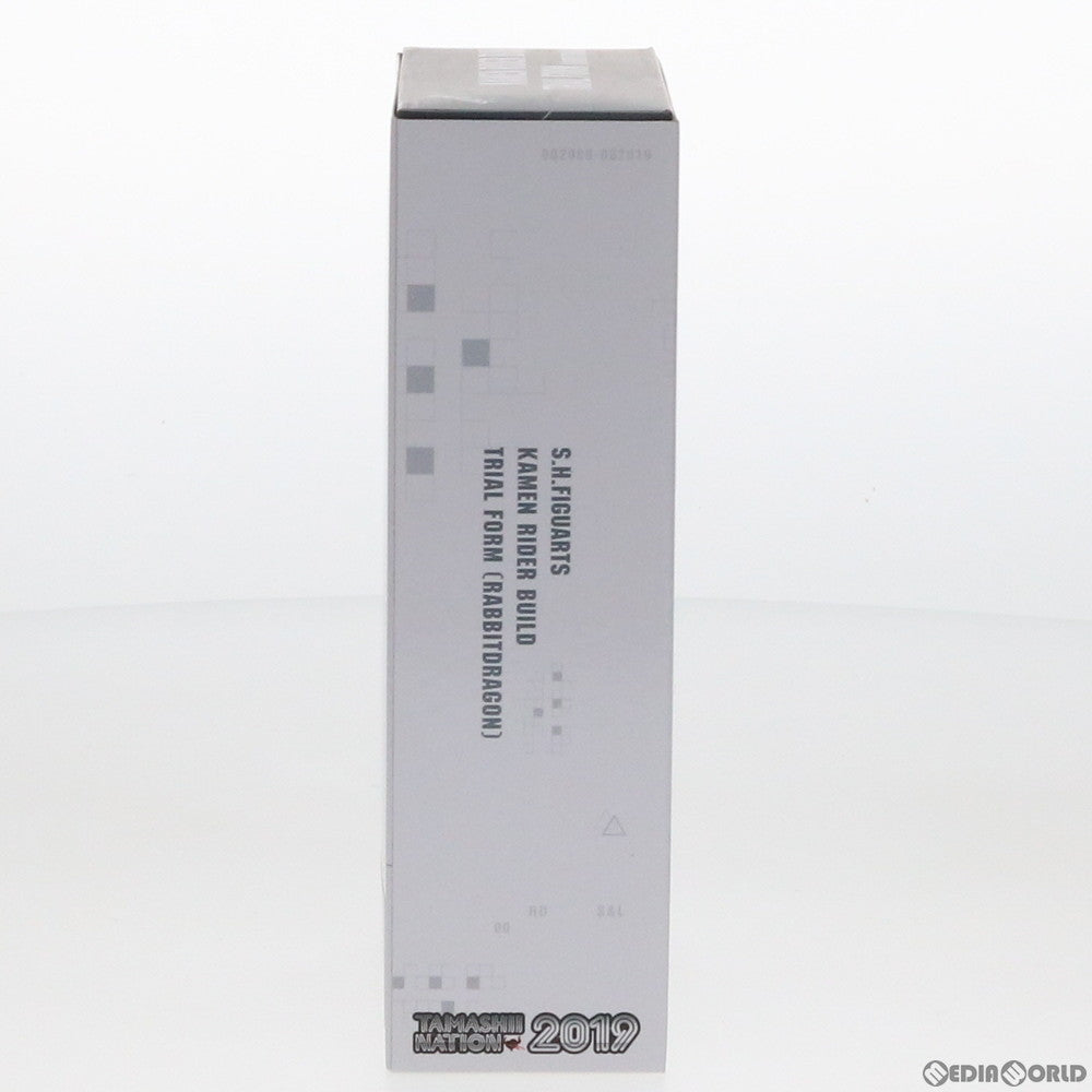 【中古即納】[FIG] S.H.Figuarts(フィギュアーツ) 仮面ライダービルド トライアルフォーム(ラビットドラゴン) 完成品 可動フィギュア 魂ネイション2019&魂ウェブ商店限定 バンダイスピリッツ(20191025)