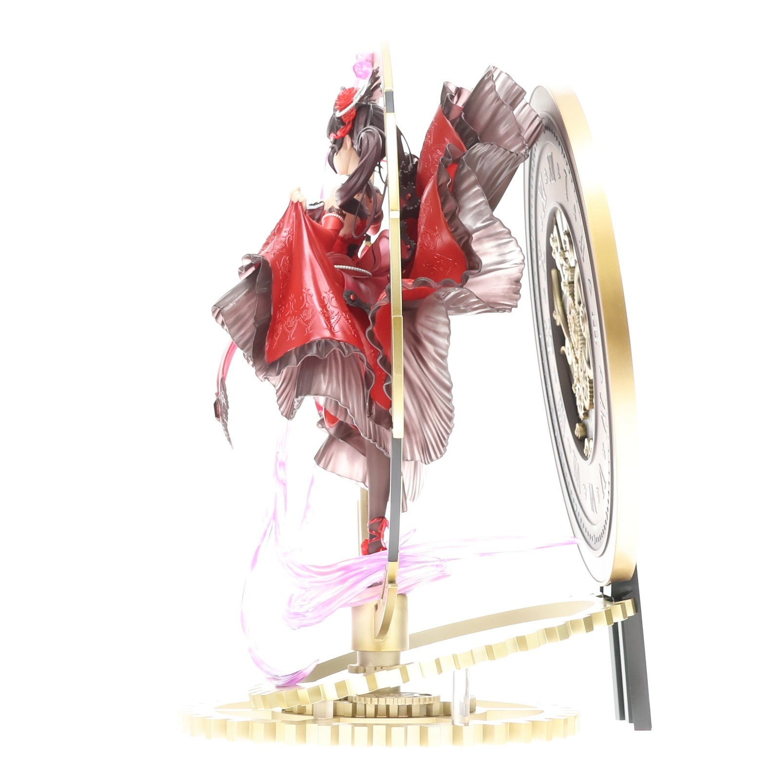 【中古即納】[FIG] 公式通販&Amazon限定特典 SHIBUYA SCRAMBLE FIGURE 時崎狂三(ときさくくるみ) - Pigeon Blood Ruby Dress Ver. - デート・ア・バレット 1/7 完成品 フィギュア eStream/アルファサテライト(20211130)
