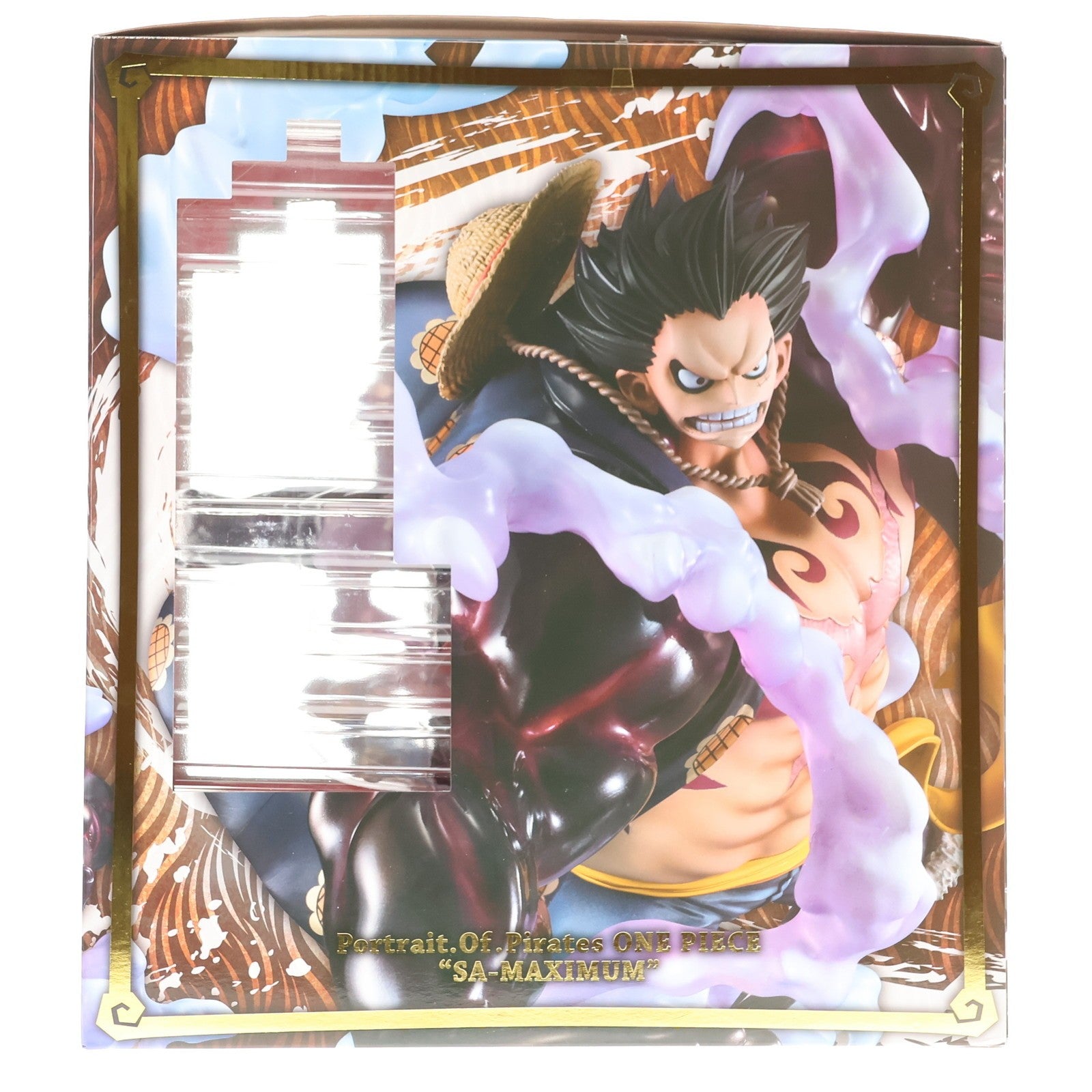 【中古即納】[FIG] Portrait.Of.Pirates P.O.P 『SA-MAXIMUM』 モンキー・D・ルフィ ギア『4』 弾む男 ONE PIECE(ワンピース) 1/8 完成品 フィギュア プレミアムバンダイ&オンラインショップ限定 メガハウス(20170930)