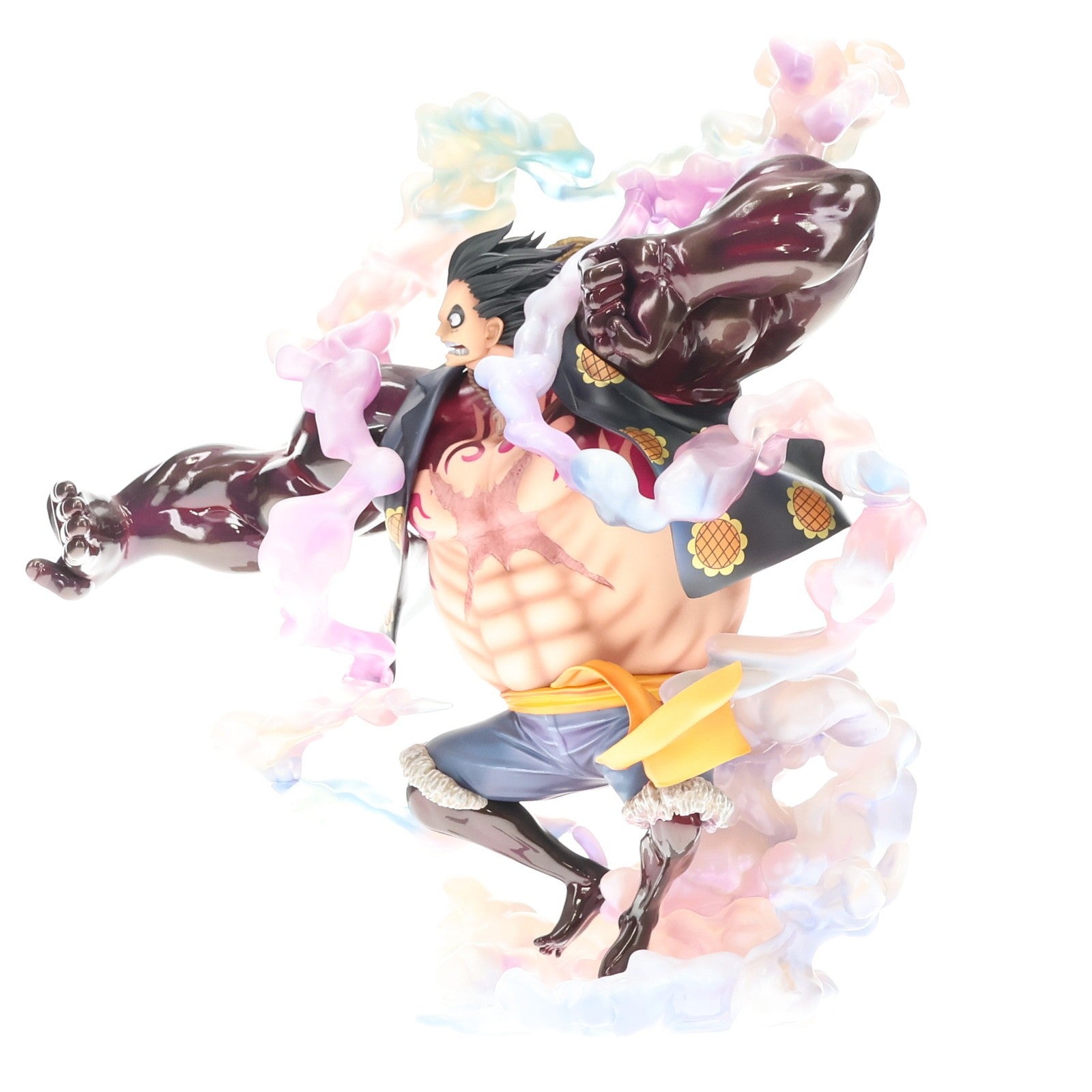 【中古即納】[FIG] Portrait.Of.Pirates P.O.P 『SA-MAXIMUM』 モンキー・D・ルフィ ギア『4』 弾む男 ONE PIECE(ワンピース) 1/8 完成品 フィギュア プレミアムバンダイ&オンラインショップ限定 メガハウス(20170930)