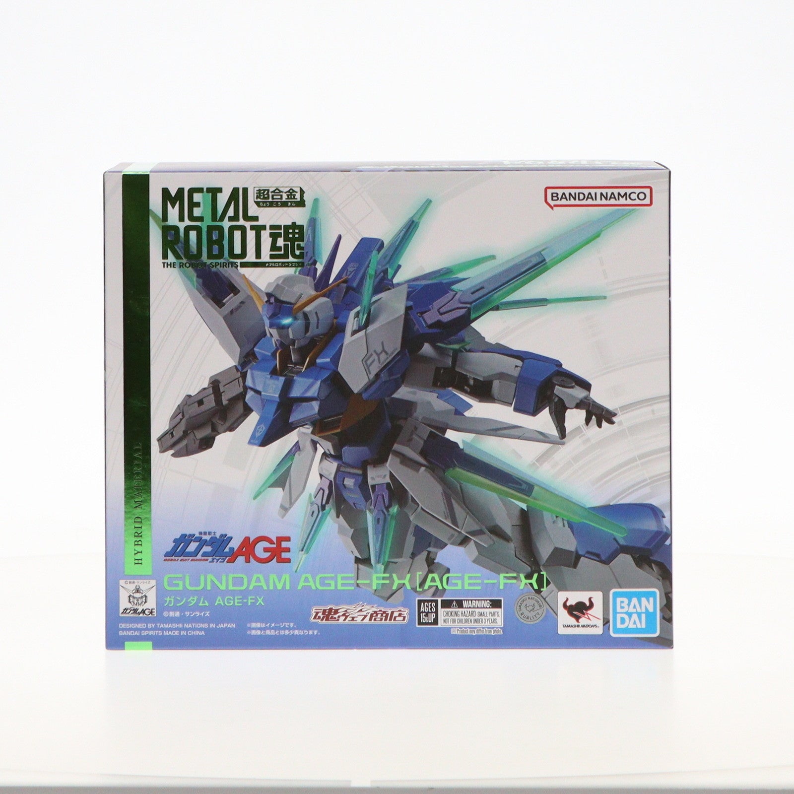 【中古即納】[FIG] 魂ウェブ商店限定 METAL ROBOT魂(SIDE MS) ガンダム AGE-FX 機動戦士ガンダムAGE(エイジ) 完成品 可動フィギュア バンダイスピリッツ(20240524)
