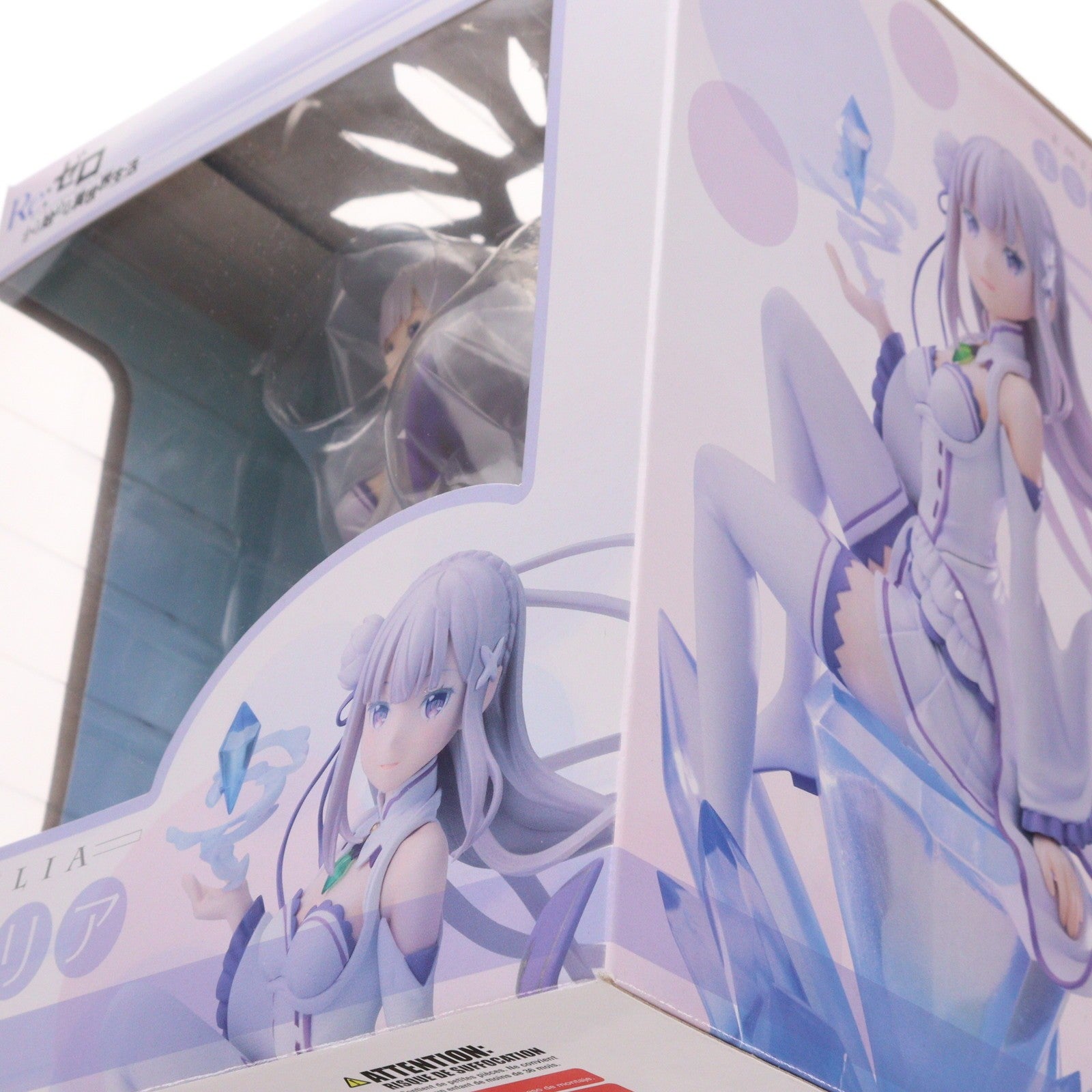 【中古即納】[FIG] エミリア Re:ゼロから始める異世界生活 1/8 完成品 フィギュア(PP646) コトブキヤ(20200426)