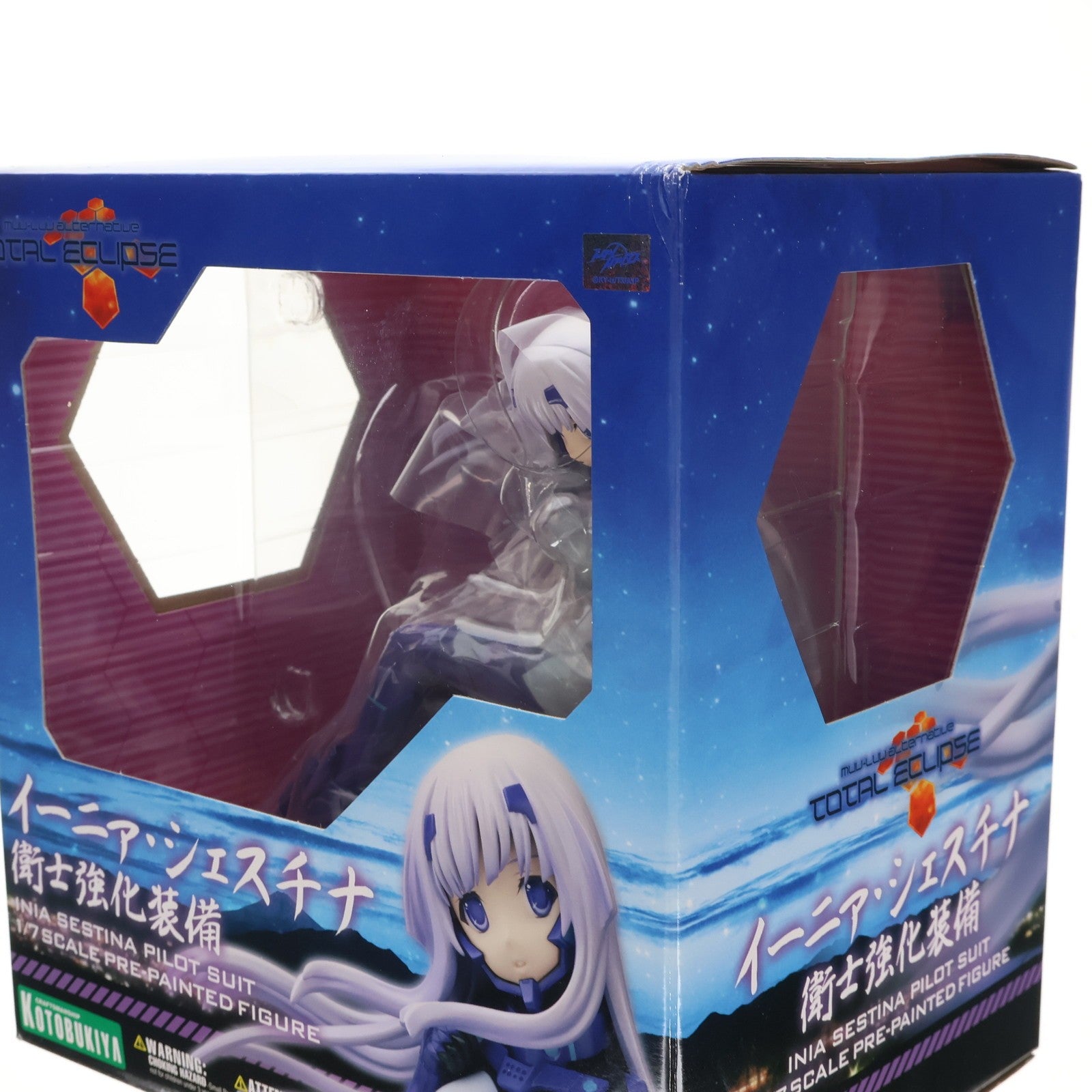 【中古即納】[FIG] イーニァ・シェスチナ 衛士強化装備 マブラヴ オルタネイティヴ トータル・イクリプス 1/7 完成品 フィギュア(PP499) コトブキヤ(20131001)