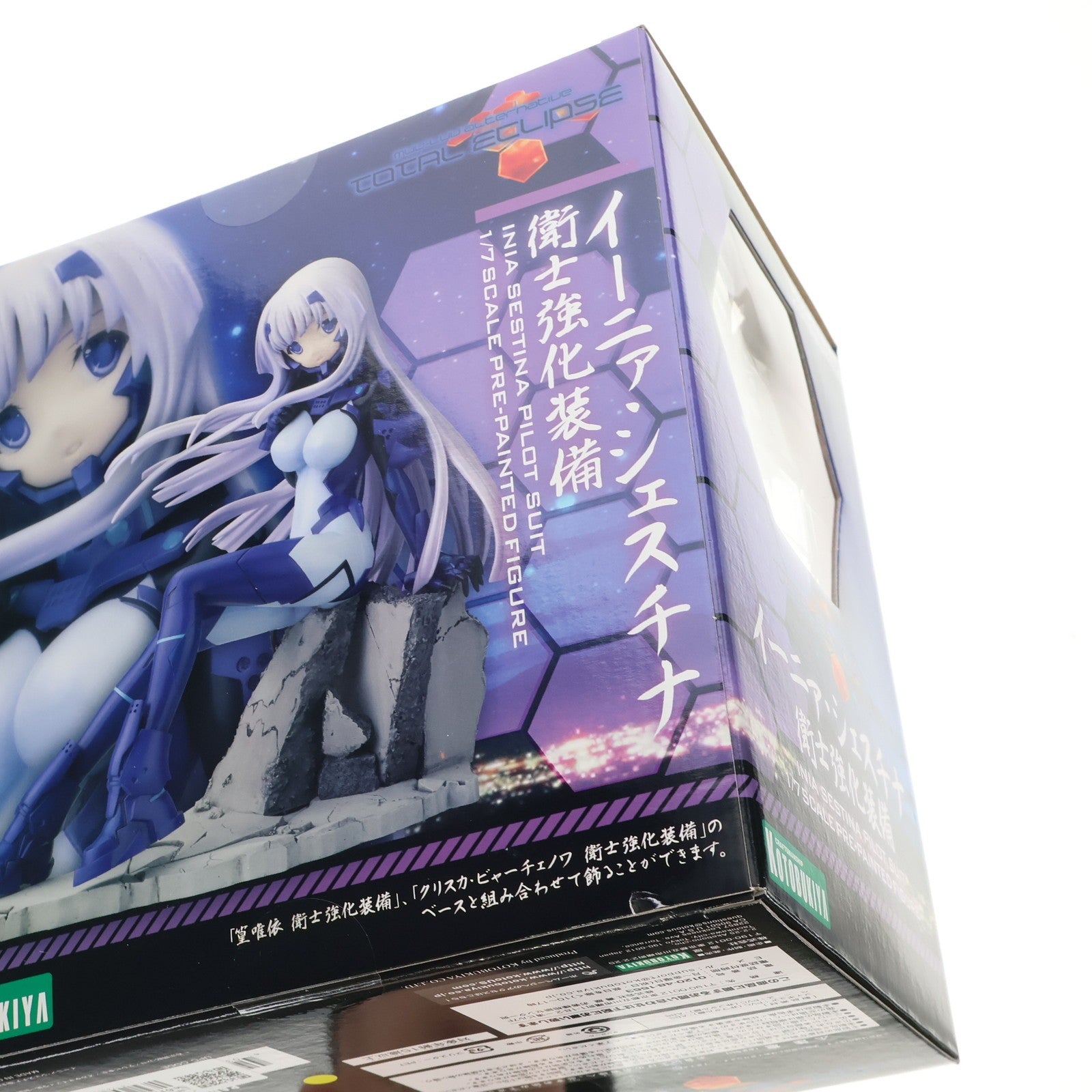 【中古即納】[FIG] イーニァ・シェスチナ 衛士強化装備 マブラヴ オルタネイティヴ トータル・イクリプス 1/7 完成品 フィギュア(PP499) コトブキヤ(20131001)