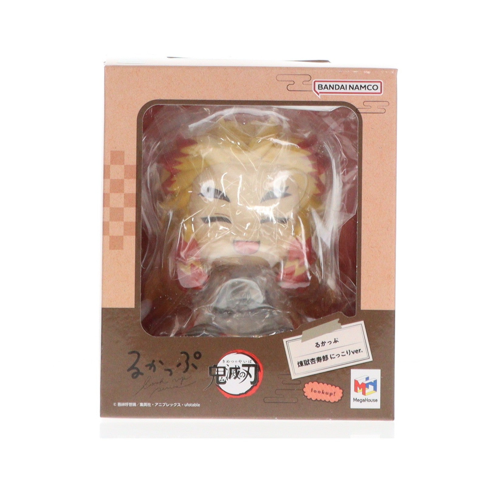 【中古即納】[FIG] プレミアムバンダイ限定特典付属 るかっぷ 煉獄杏寿郎(れんごくきょうじゅろう) にっこりVer. 鬼滅の刃 完成品 フィギュア メガハウス(20241226)