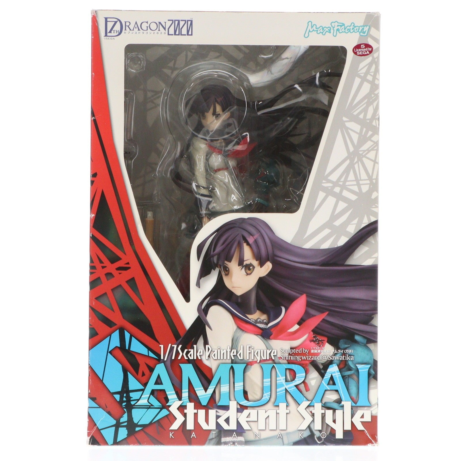 【中古即納】[FIG] サムライ(刀子) セブンスドラゴン2020 1/7 完成品 フィギュア マックスファクトリー(20121130)