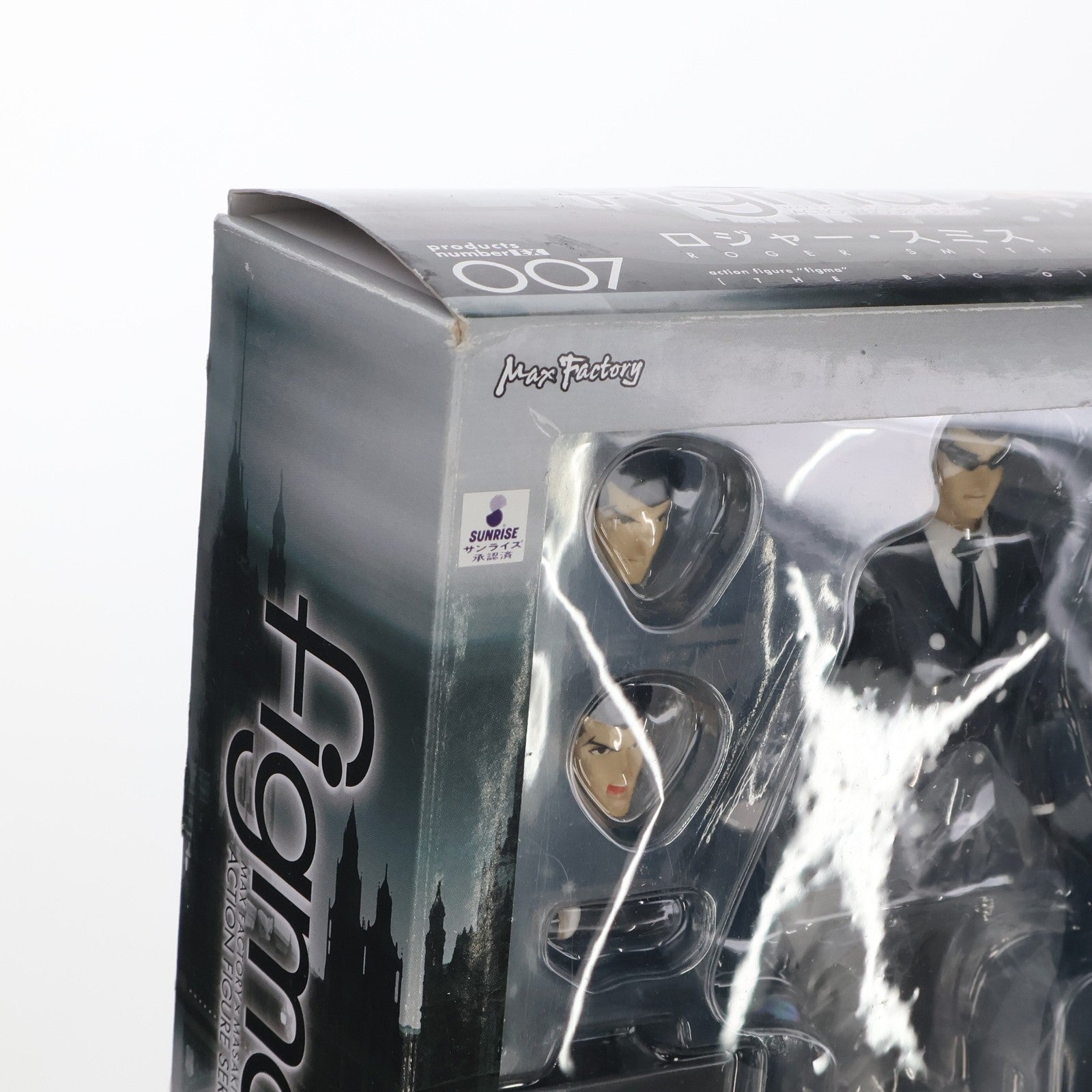 【中古即納】[FIG] figma(フィグマ) EX-007 ロジャー・スミス THE ビッグオー 完成品 可動フィギュア ワンフェス2011夏&GOODSMILE ONLINE SHOP限定 マックスファクトリー(20110724)